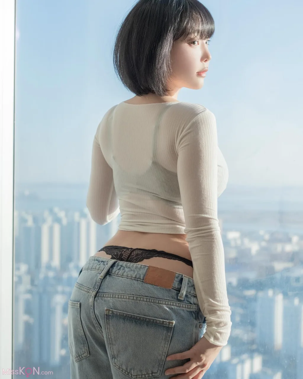 Kang In-kyung (강인경)_ White T-Shirt and Jeans Concept