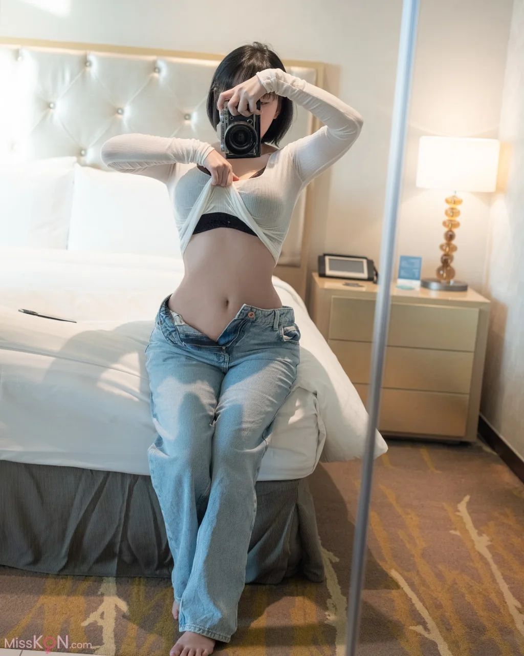 Kang In-kyung (강인경)_ White T-Shirt and Jeans Concept