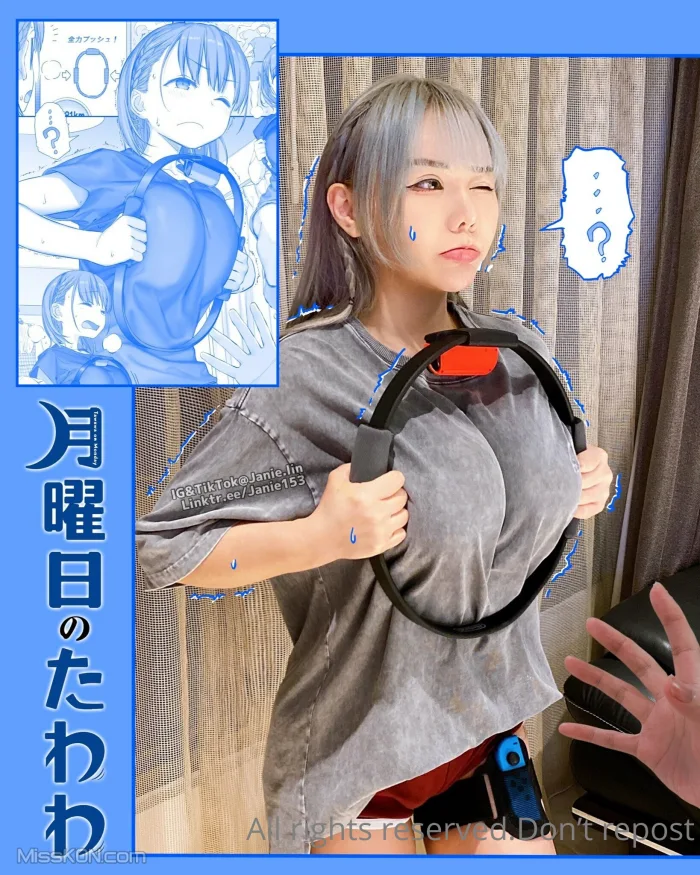[OF] JANiE 泥泥_ 北捷手扶梯驚現爆乳妹「超大尺寸」緩緩上升，男性旅客塞爆「泥泥學姐大膽自拍」
