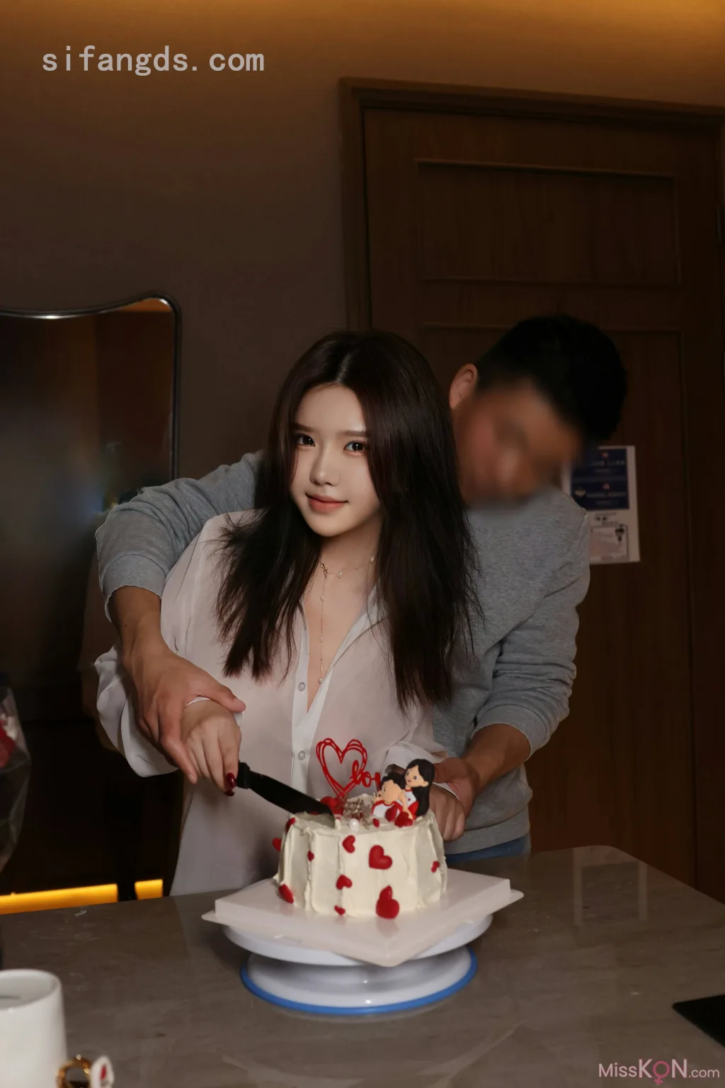 [XR Uncensored] 小薯条nienie_ R18 秀人网模特 结婚纪念日