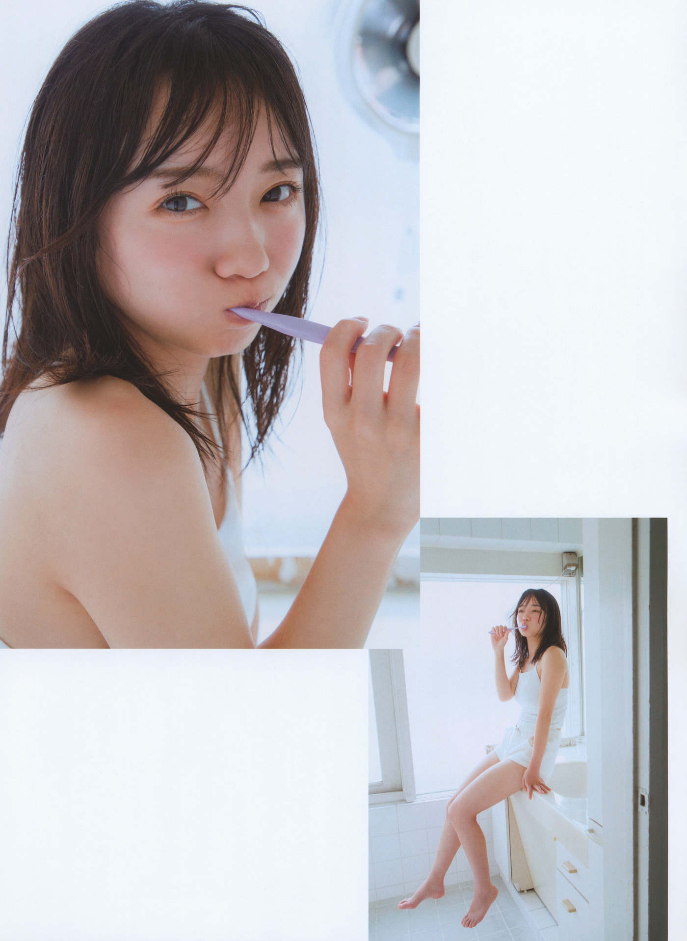 Kyoko Saito 齊藤京子, WHITE Graph 009 Set.01