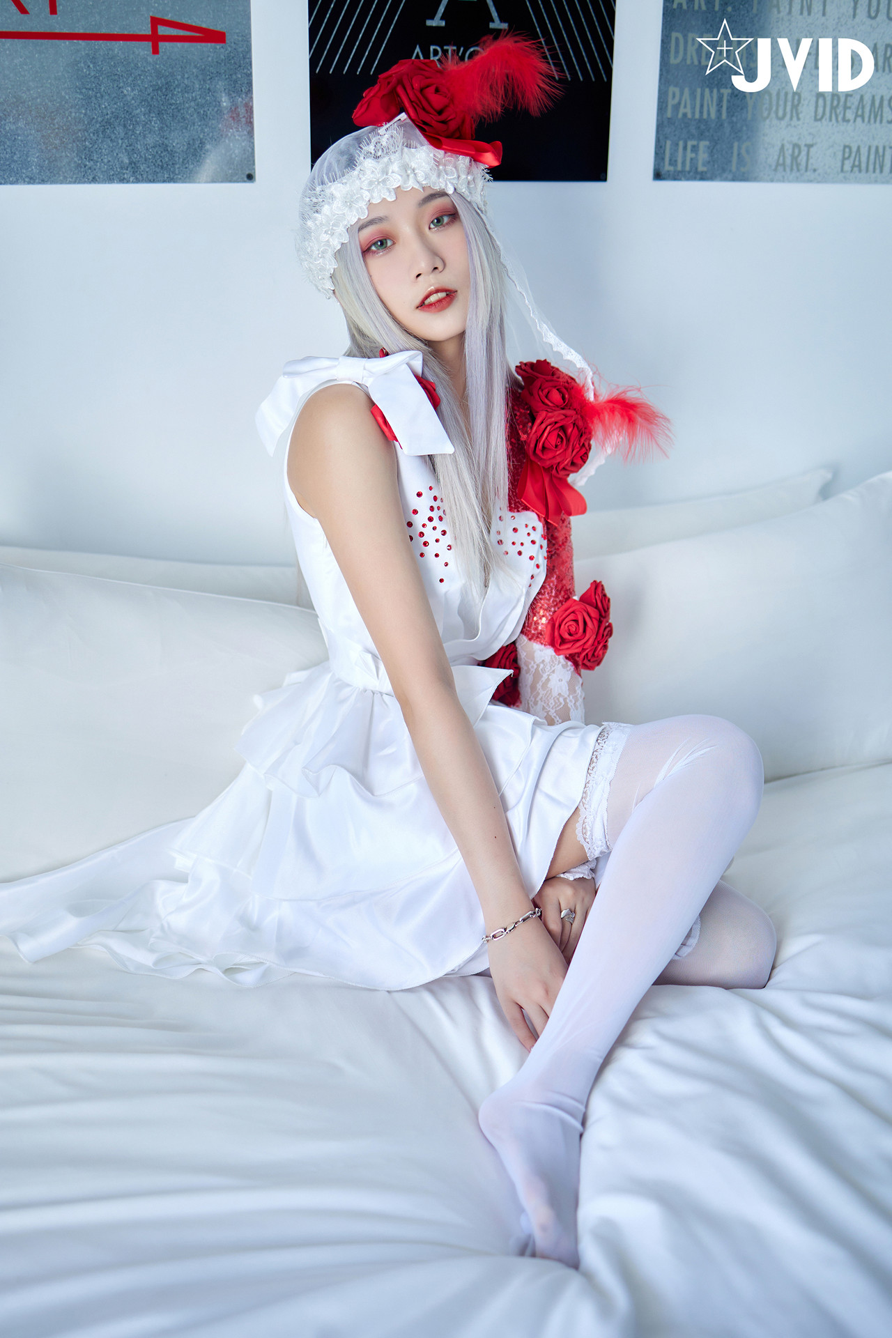 JVID Verna 「萬聖節鬼魅之月」 第五人格調香師Verna性感解密 隱藏版影片 Set.02