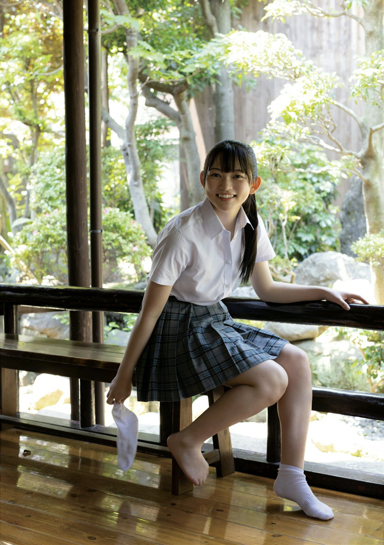 Suzuka Sayama 佐山すずか, BUBKAデジタル写真集 「すずの湯」 Set.02
