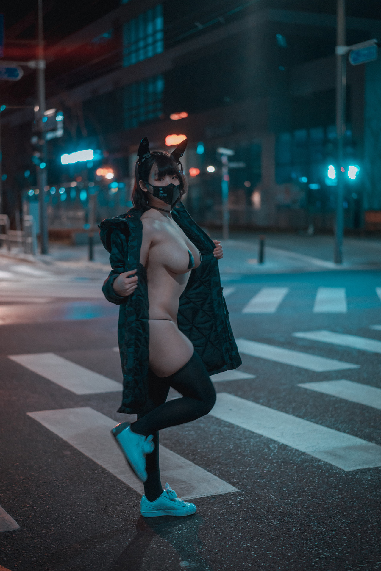 Mimmi 밈미, DJAWA ‘Rudy The Wolf of Midnight’ Set.06
