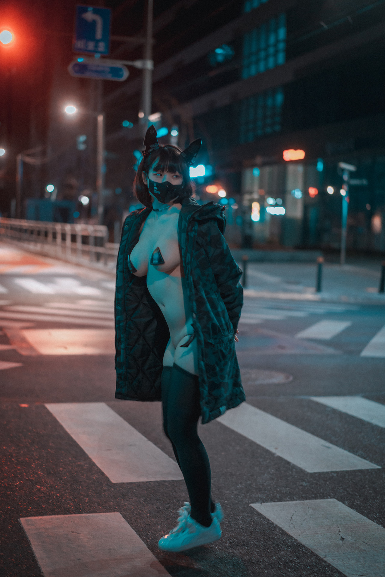 Mimmi 밈미, DJAWA ‘Rudy The Wolf of Midnight’ Set.06