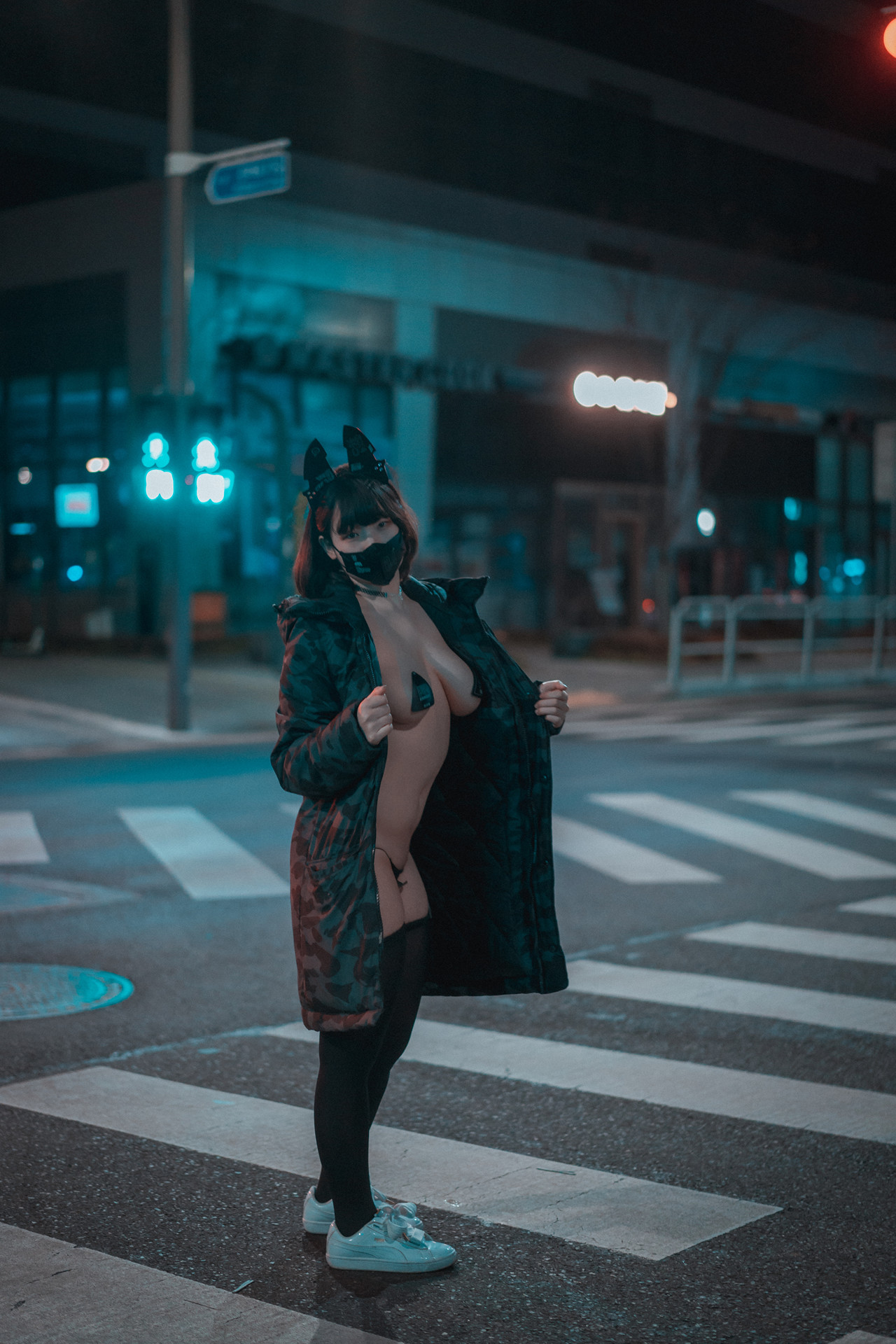 Mimmi 밈미, DJAWA ‘Rudy The Wolf of Midnight’ Set.06