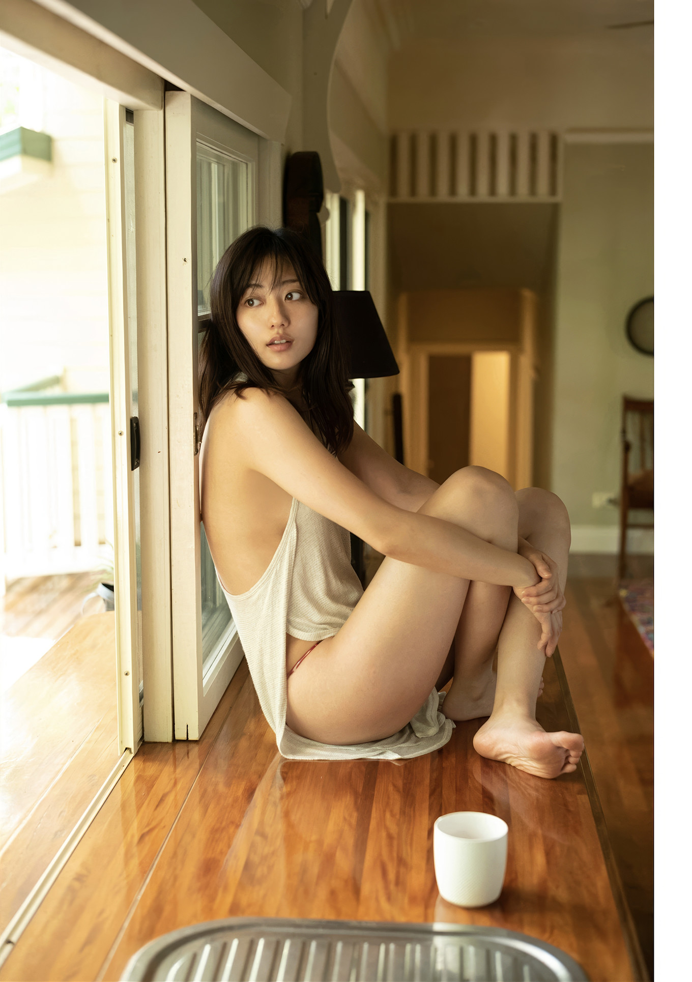 Kazusa Okuyama 奥山かずさ, 1st写真集 「かずさ」 Set.01