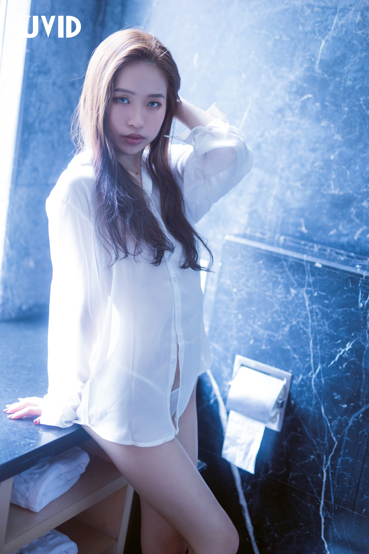 JVID 淇淇selina – 穀雨白露花茶 淇淇美少女四點全露 Set.02