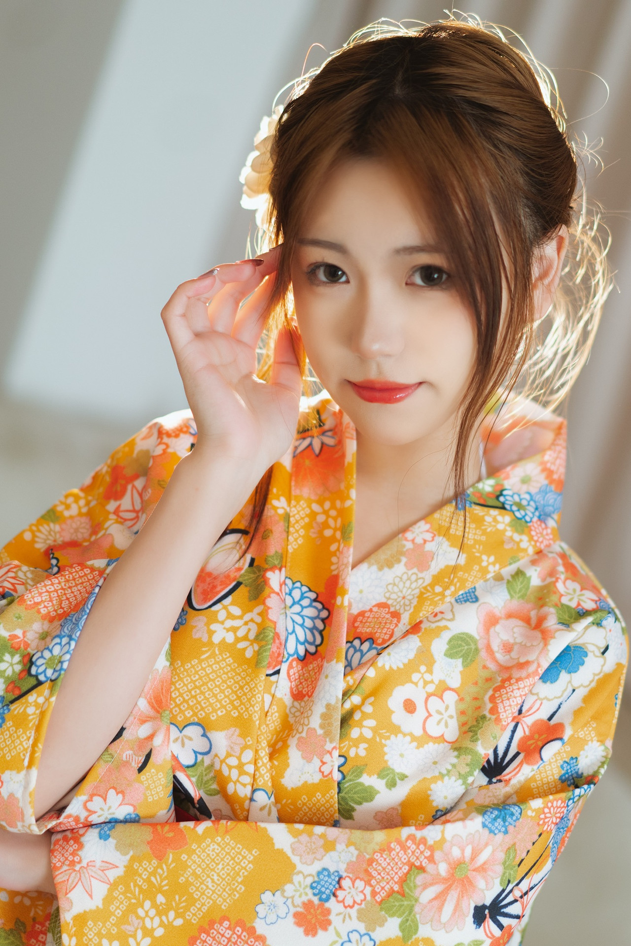Yibeibuchi 一北亦北, 写真集 Kimono Swimsuit 和服泳装