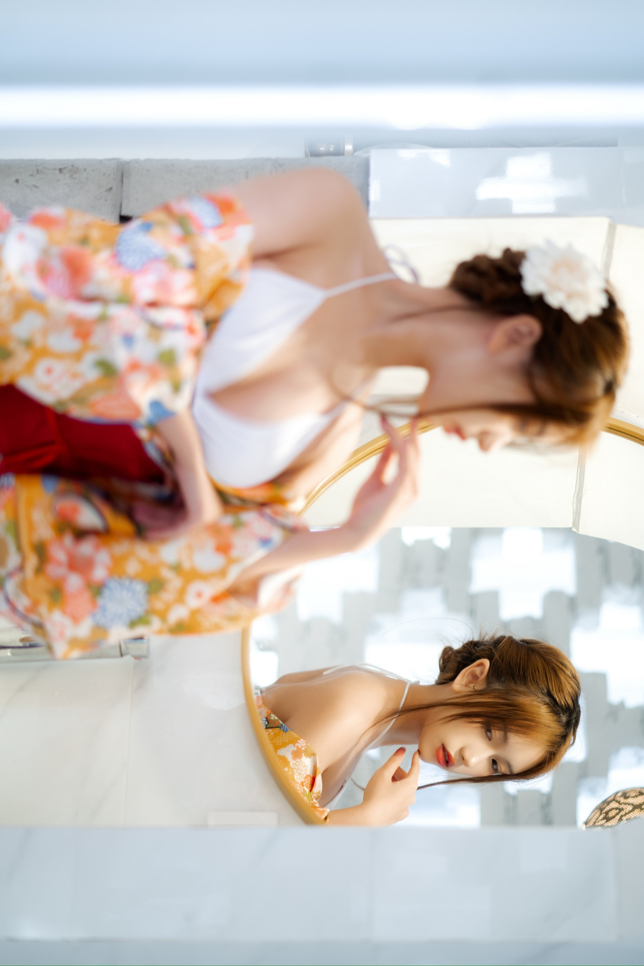 Yibeibuchi 一北亦北, 写真集 Kimono Swimsuit 和服泳装
