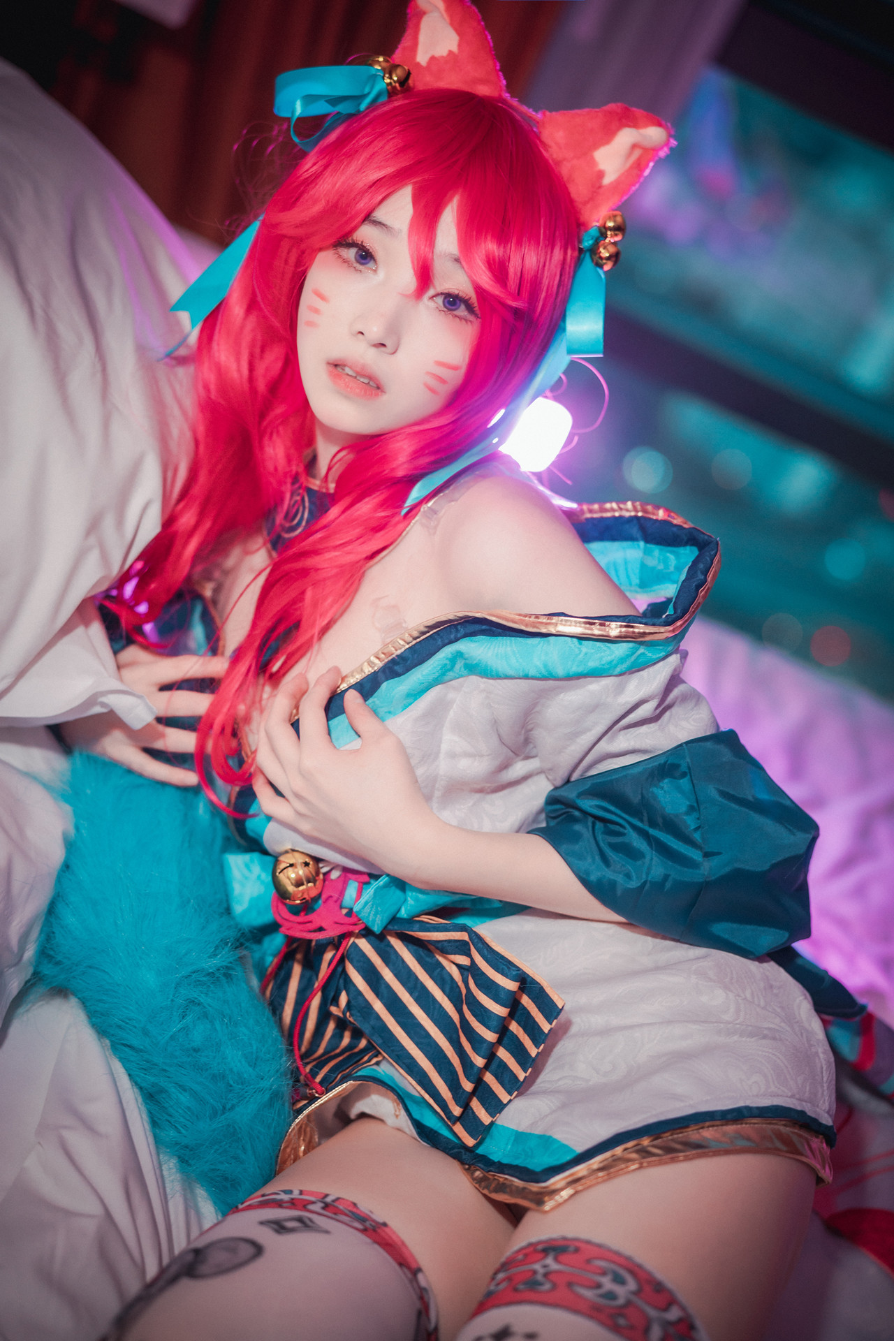 Bambi 밤비, DJAWA ‘Spirit Blossom Ahri’ Set.01