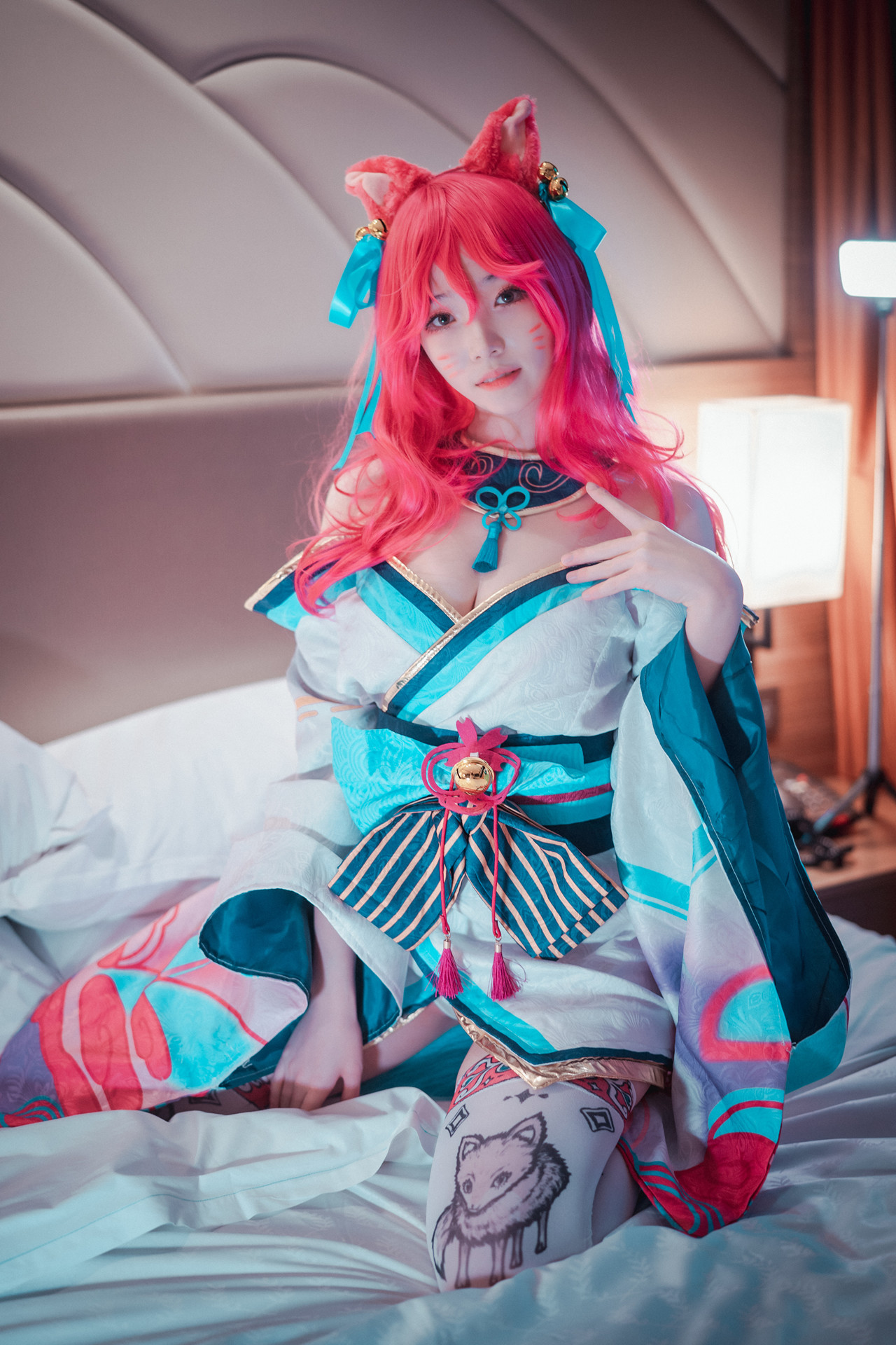 Bambi 밤비, DJAWA ‘Spirit Blossom Ahri’ Set.01