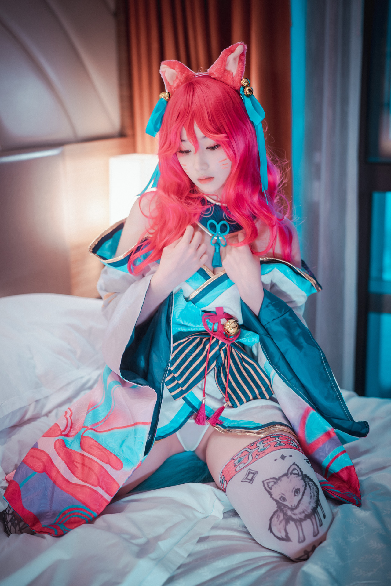Bambi 밤비, DJAWA ‘Spirit Blossom Ahri’ Set.01