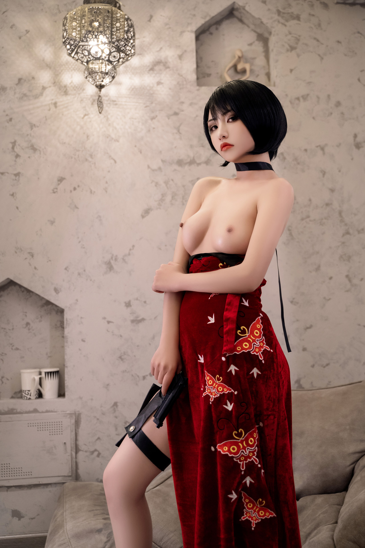 Nekokoyoshi 爆机少女喵小吉, 写真集 生化危机 艾达王
