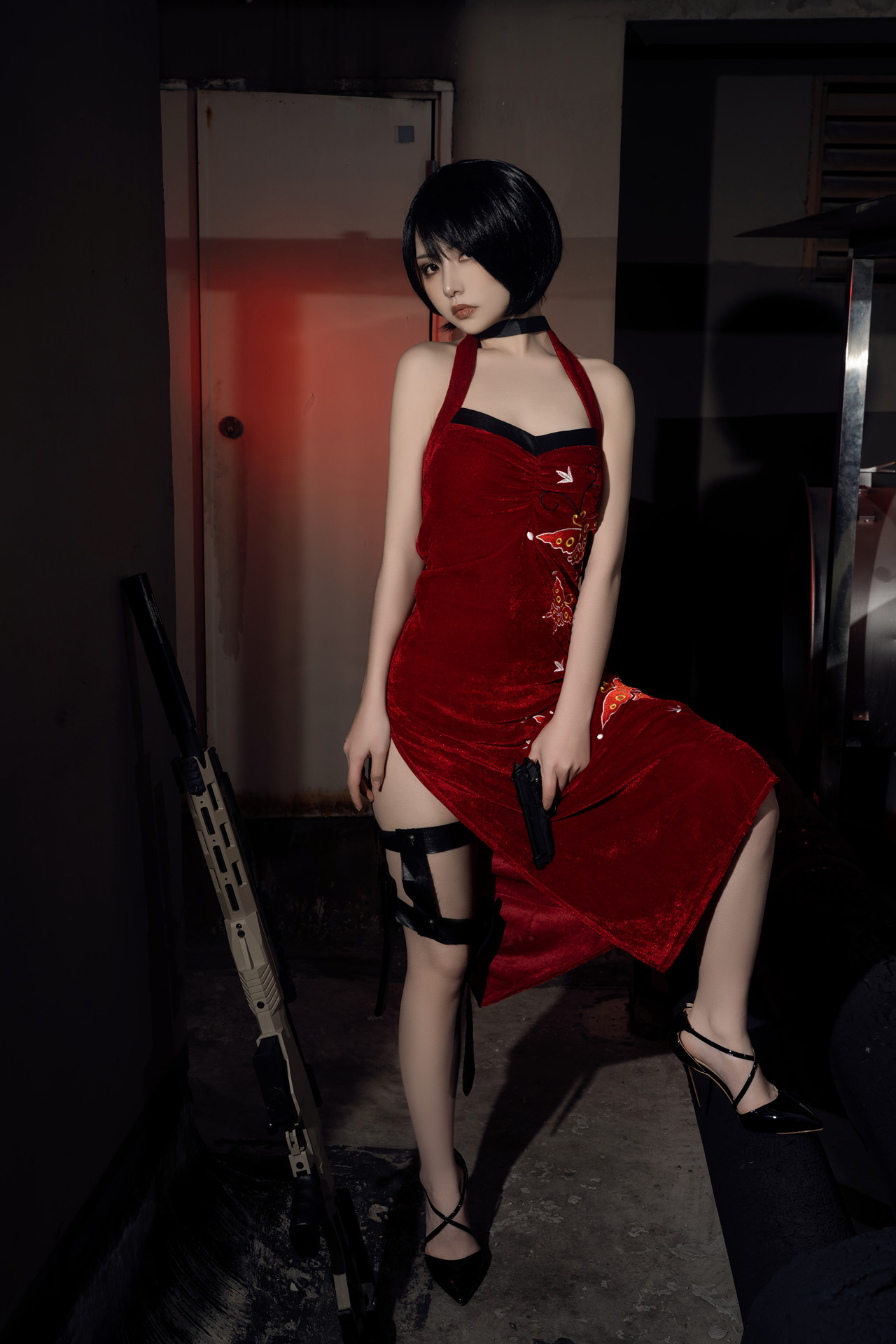 Nekokoyoshi 爆机少女喵小吉, 写真集 生化危机 艾达王