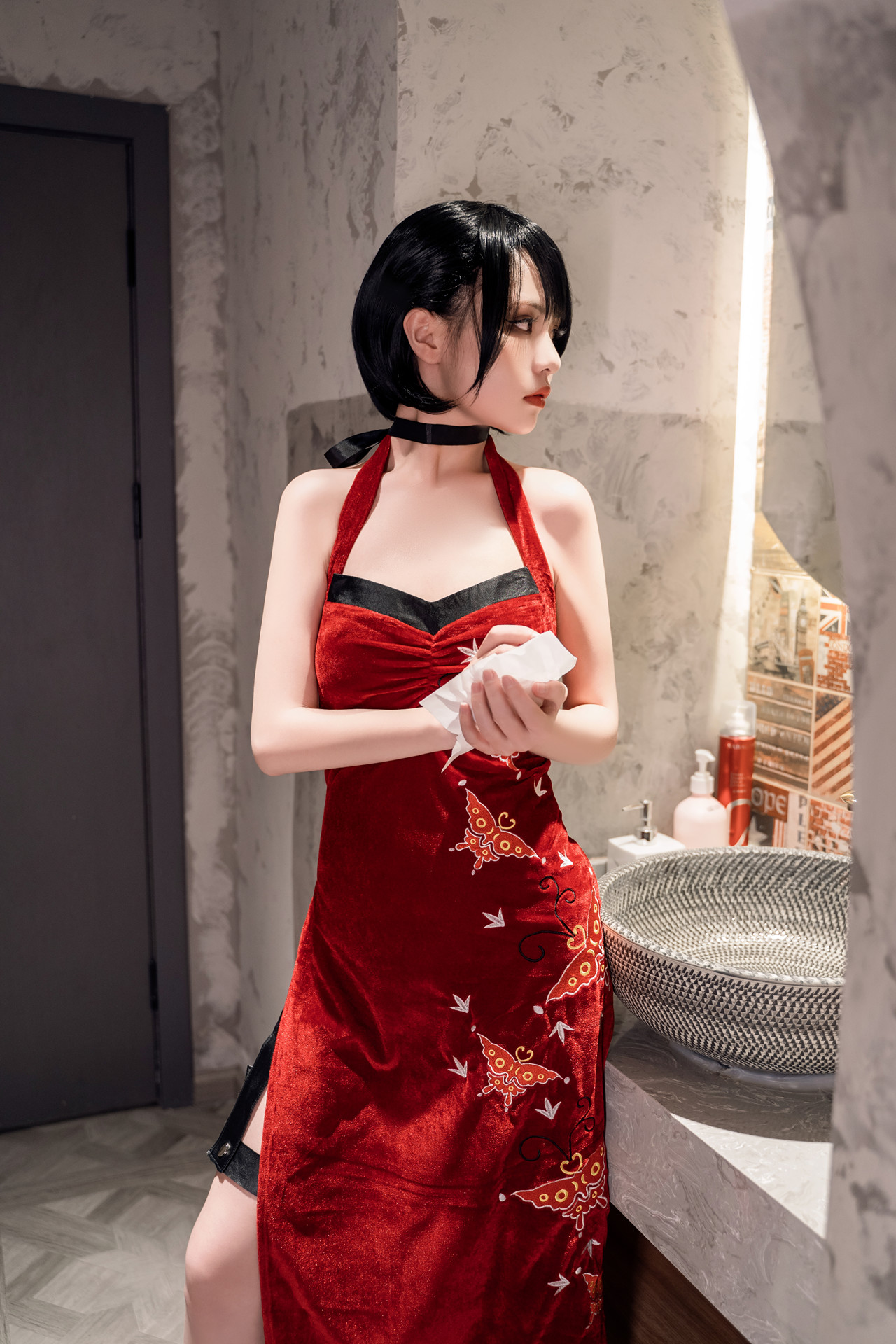 Nekokoyoshi 爆机少女喵小吉, 写真集 生化危机 艾达王
