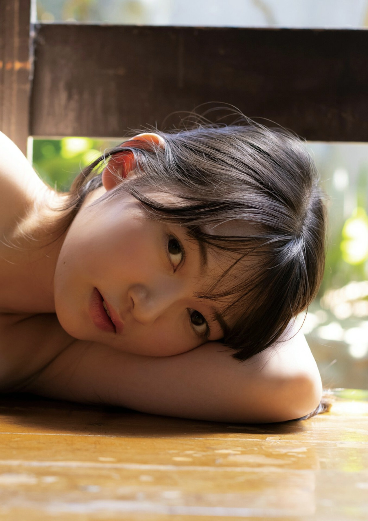 Suzuka Sayama 佐山すずか, BUBKAデジタル写真集 「すずの湯」 Set.01