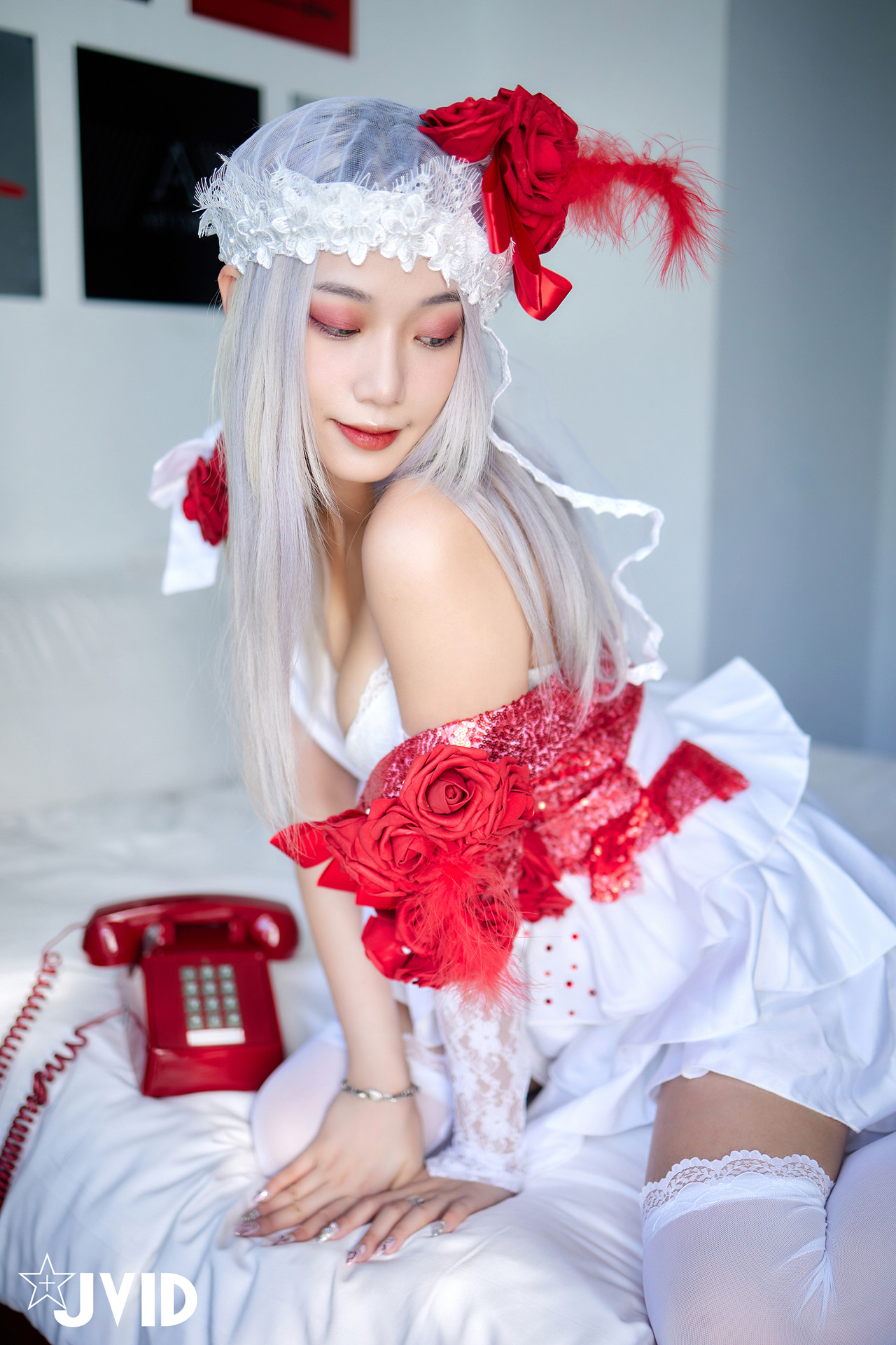 JVID Verna 「萬聖節鬼魅之月」 第五人格調香師Verna性感解密 隱藏版影片 Set.01