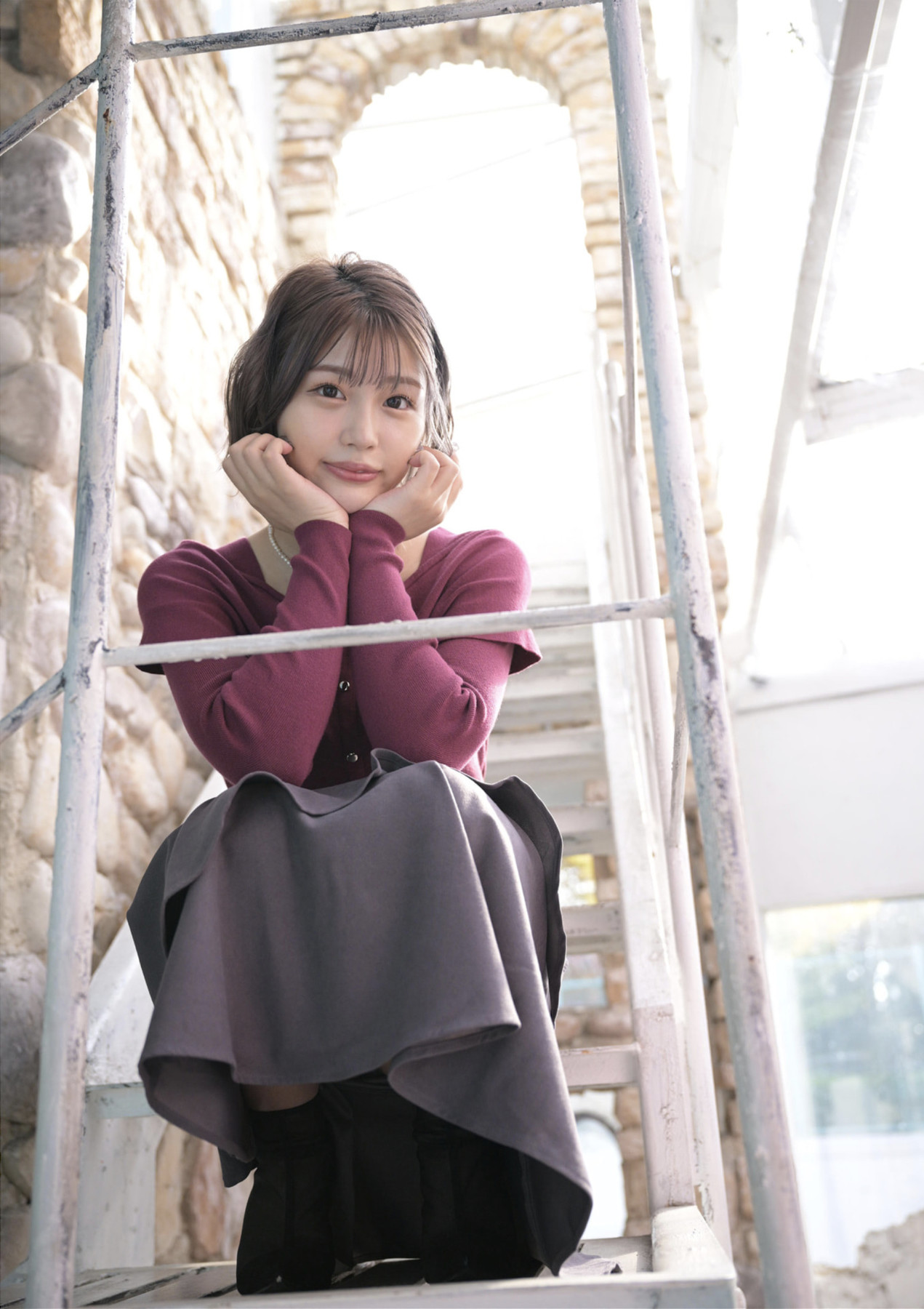 Mahiro Tadai 唯井まひろ, 週刊現代デジタル写真集 「サンシャインデイズ」 Set.01