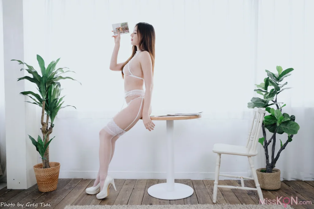 kiki_ 可爱白丝內衣