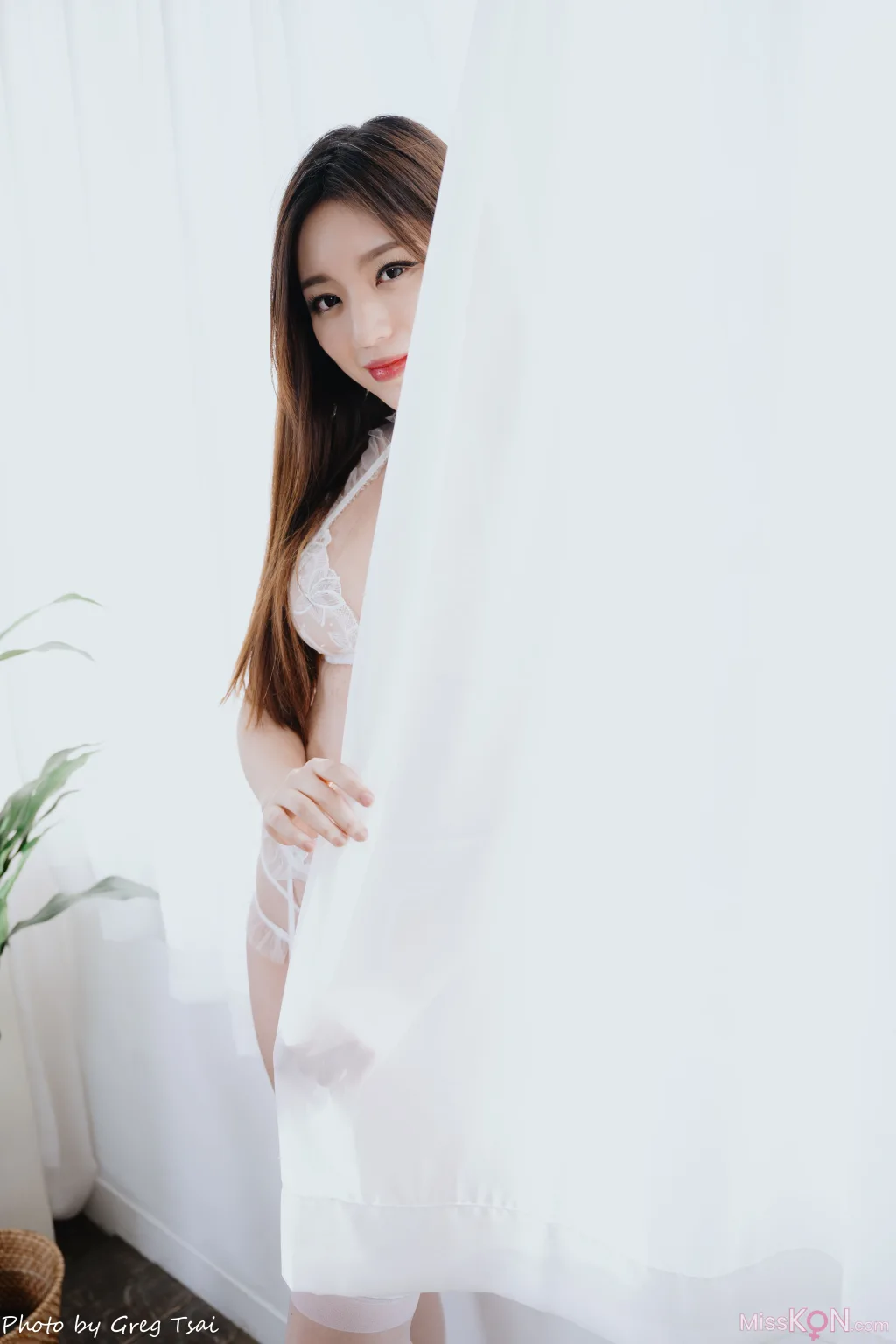 kiki_ 可爱白丝內衣