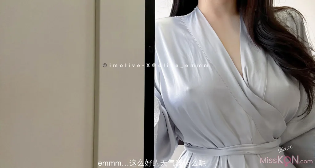 olive_emmm_ 灰色睡衣