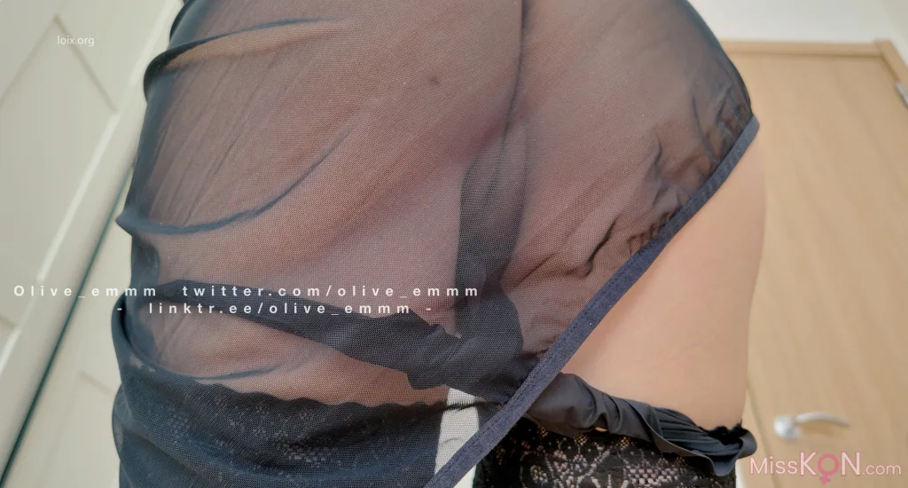 olive_emmm_ 透视黑纱