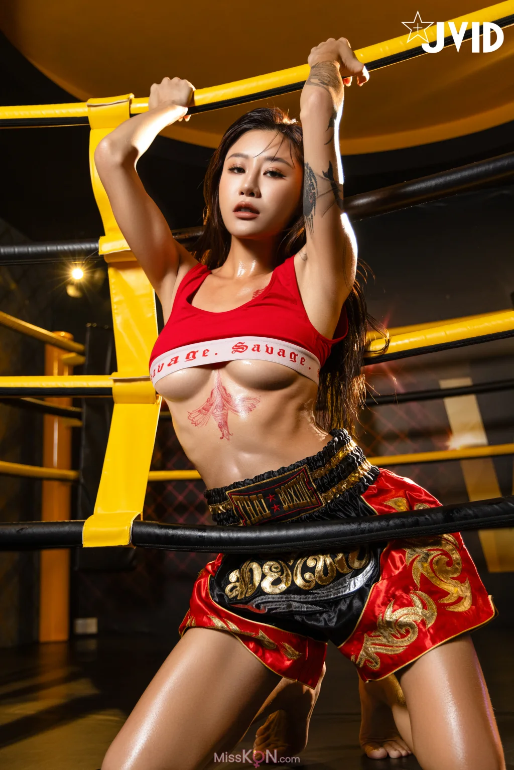 [JVID] Lara 雙囍_ 全裸搏擊擂台 The Empress’s Struggle in the Naked Fight Zone