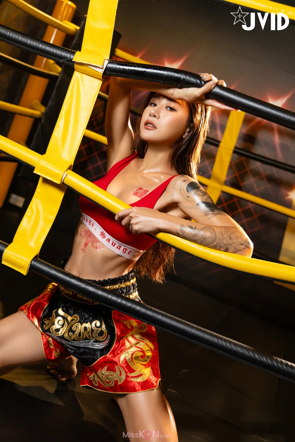 [JVID] Lara 雙囍_ 全裸搏擊擂台 The Empress’s Struggle in the Naked Fight Zone