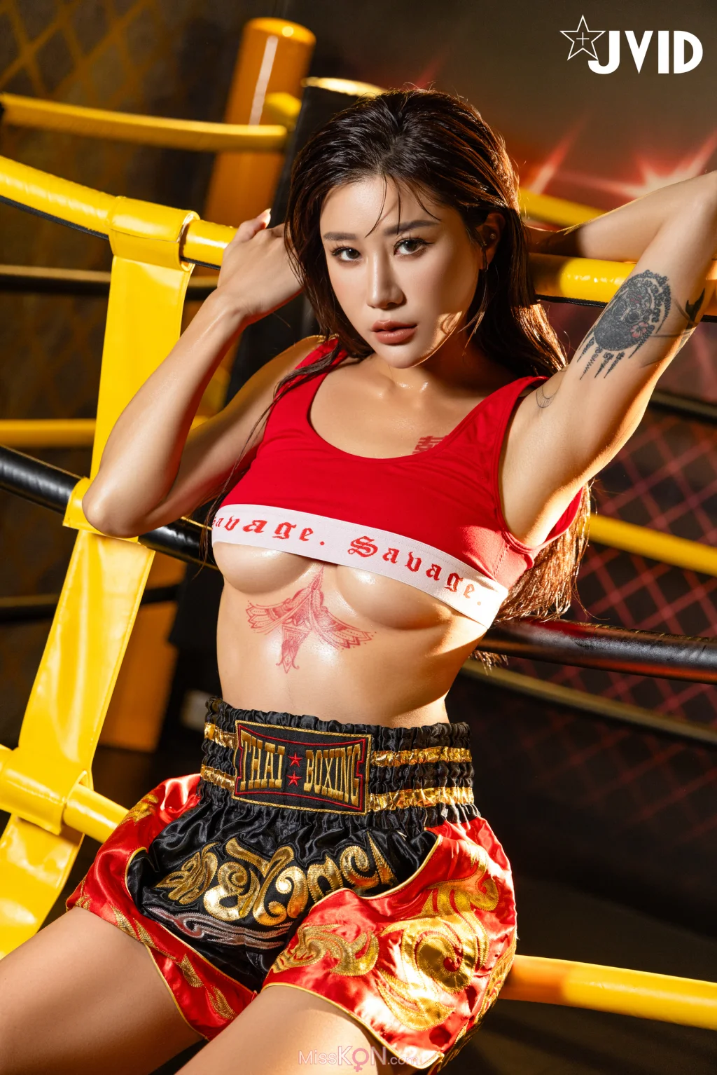[JVID] Lara 雙囍_ 全裸搏擊擂台 The Empress’s Struggle in the Naked Fight Zone
