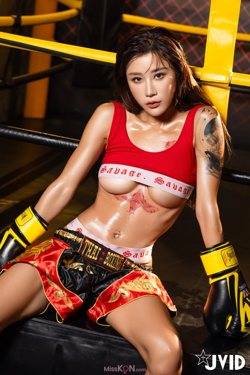 [JVID] Lara 雙囍_ 全裸搏擊擂台 The Empress’s Struggle in the Naked Fight Zone
