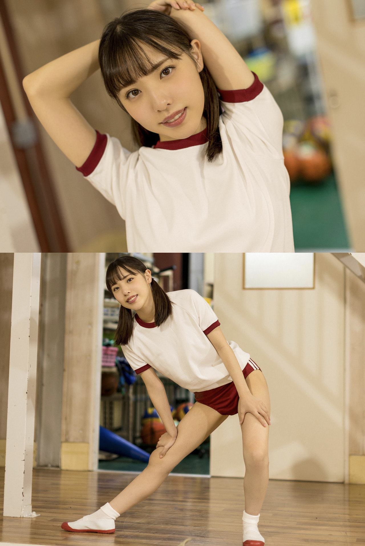 白桃はな・森日向子, 体操着ヌードコレクション #001 写真集 美少女たちが魅せる、秘密の保健体育