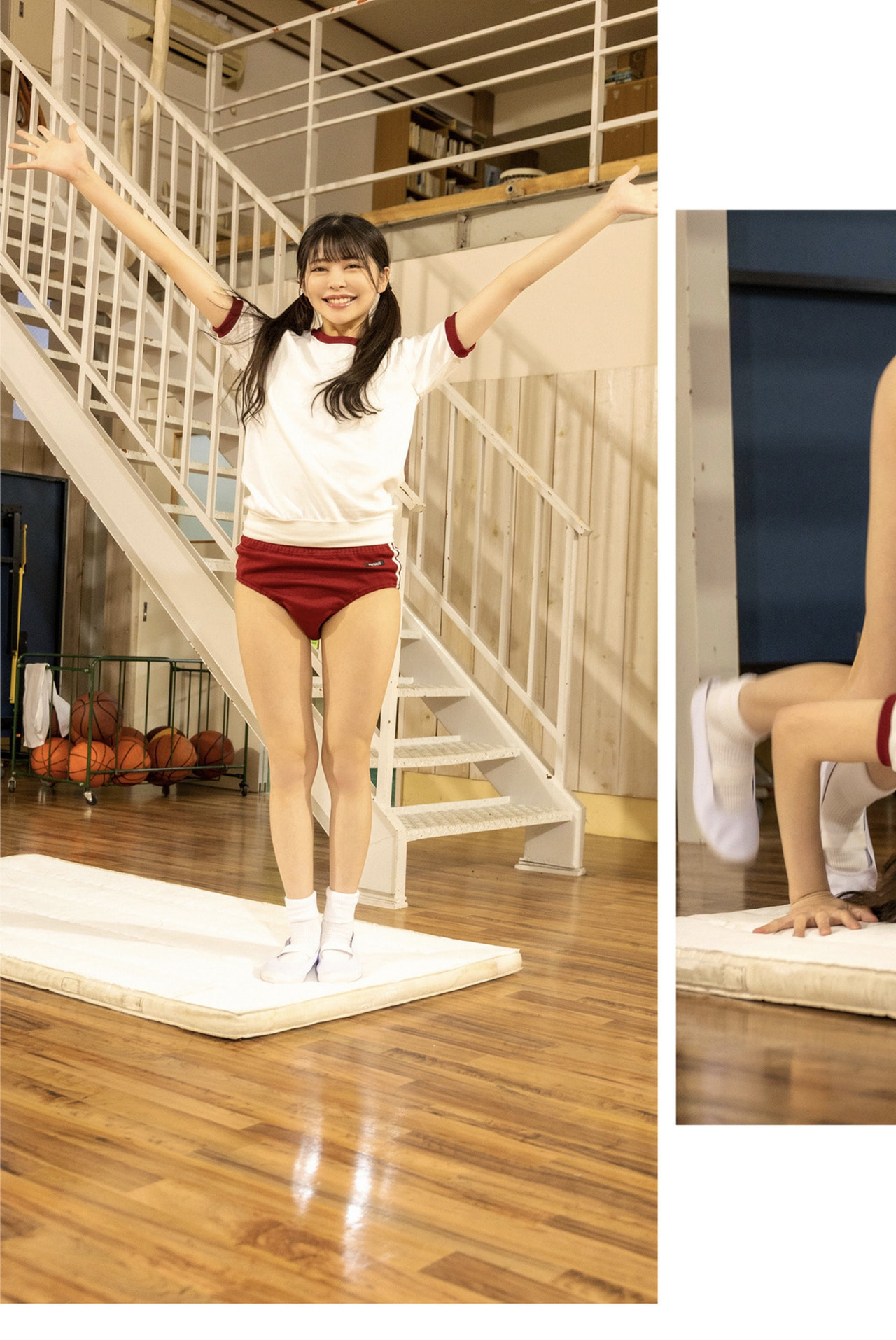 白桃はな・森日向子, 体操着ヌードコレクション #001 写真集 美少女たちが魅せる、秘密の保健体育