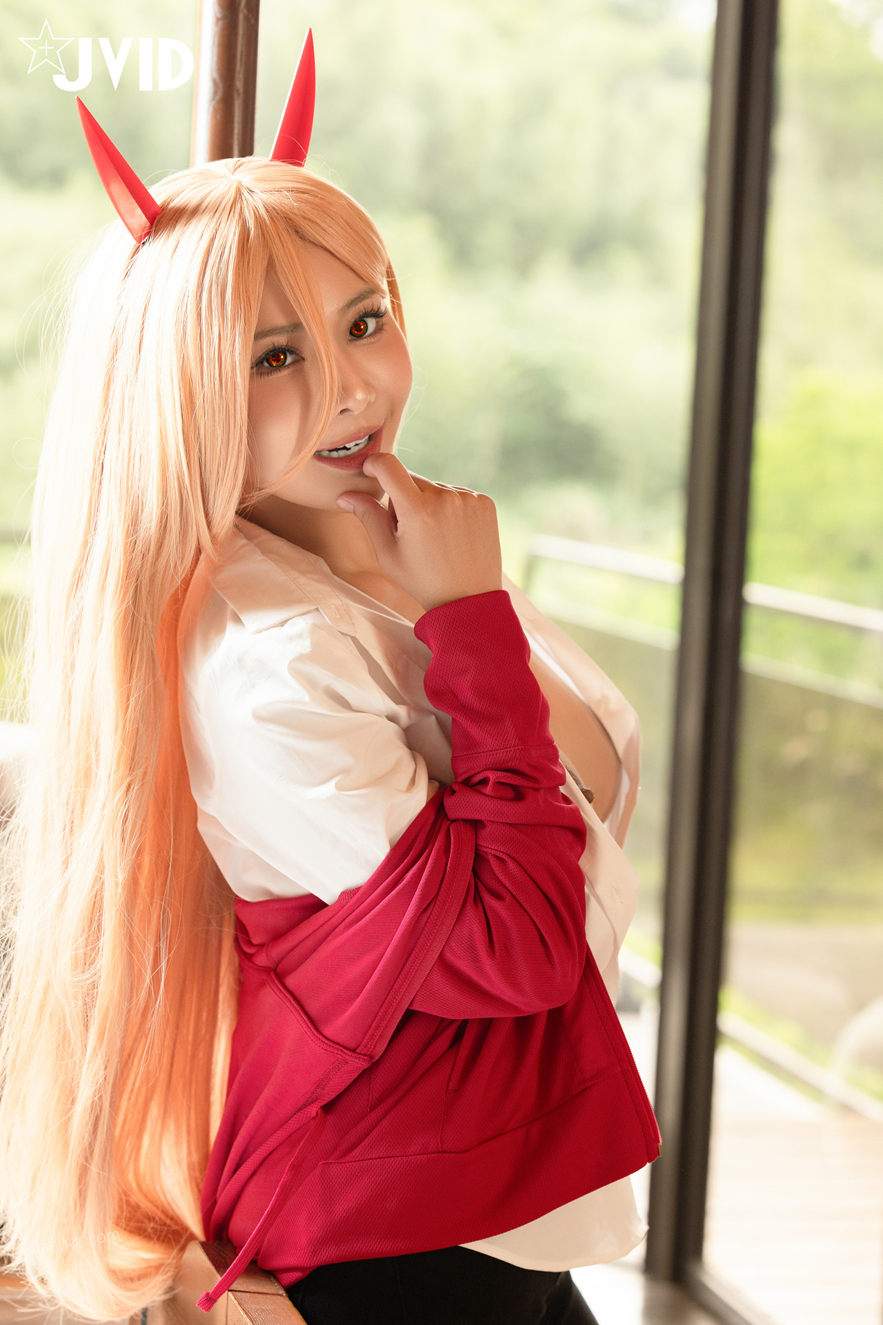 JVID Lele 樂樂 鏈鋸人惡魔帕瓦狂氣豪乳完整版這奶子真是大刺激 Set.01