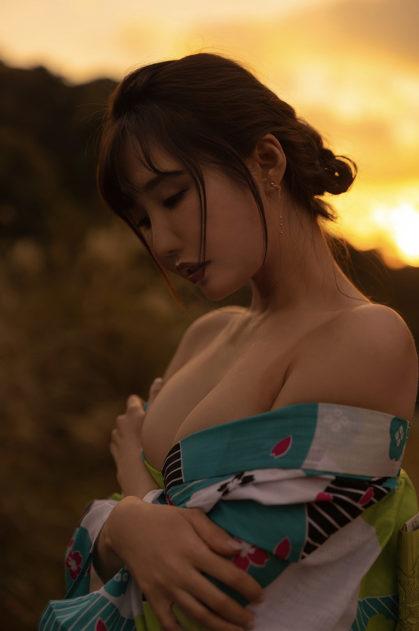 Miyu Inamori 稲森美優, ヌード写真集 「優しさに包まれて」 Set.01
