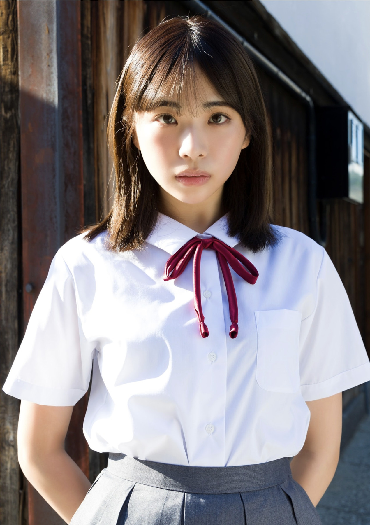 Kaon Aso 麻生果恩, 写真集 「偶然隣の席に座っていたとしても」 Set.01