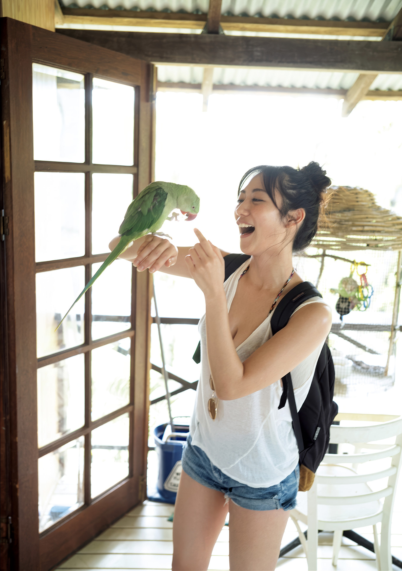 Kazusa Okuyama 奥山かずさ, 1st写真集 「かずさ」 Set.03