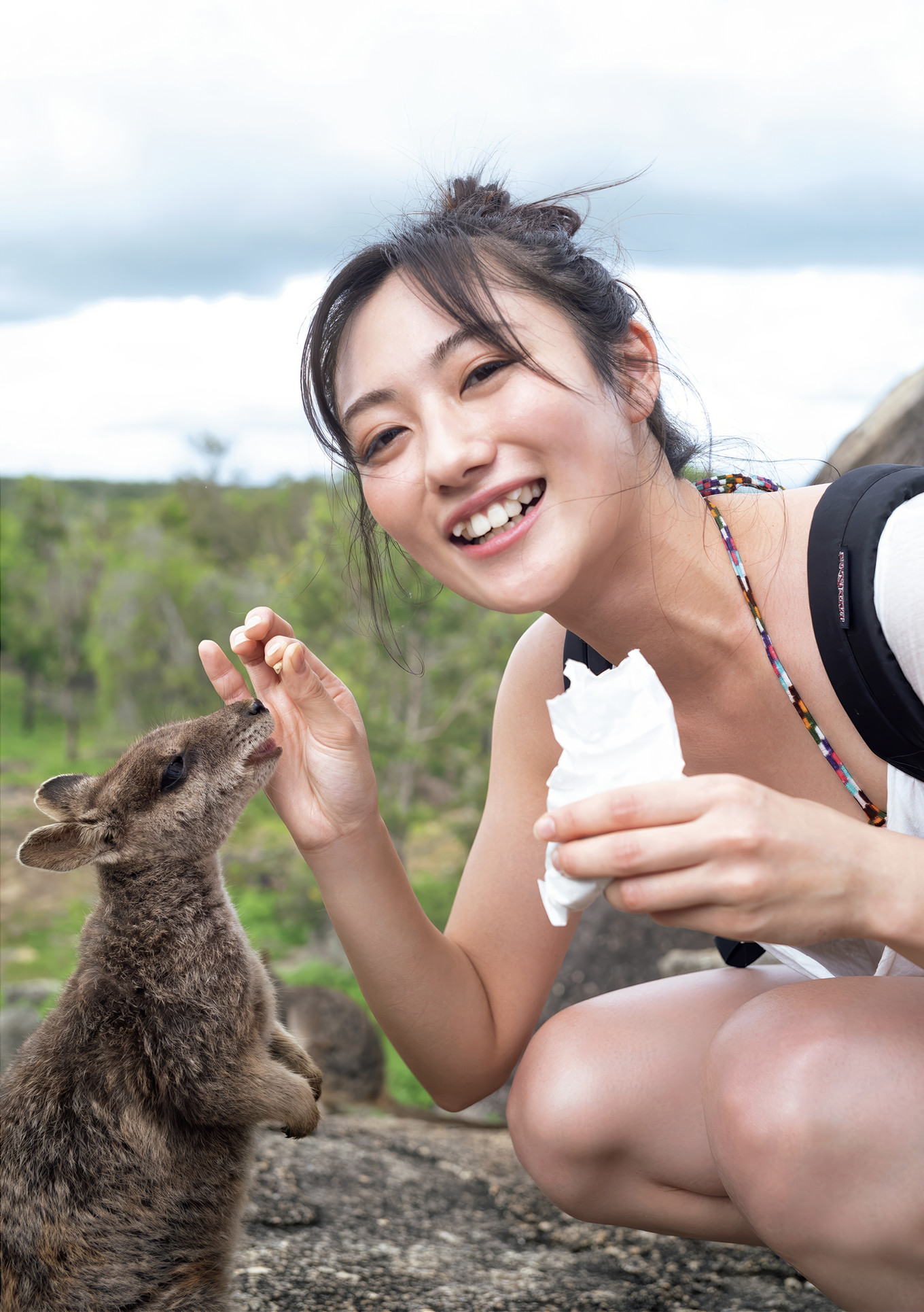 Kazusa Okuyama 奥山かずさ, 1st写真集 「かずさ」 Set.03