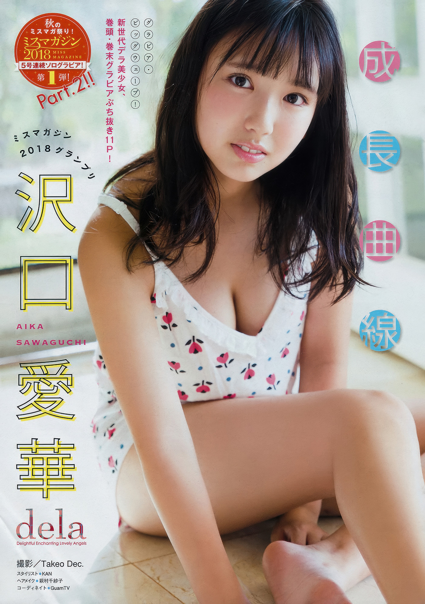 Aika Sawaguchi 沢口愛華, Young Magazine 2018 No.48 (ヤングマガジン 2018年48号)