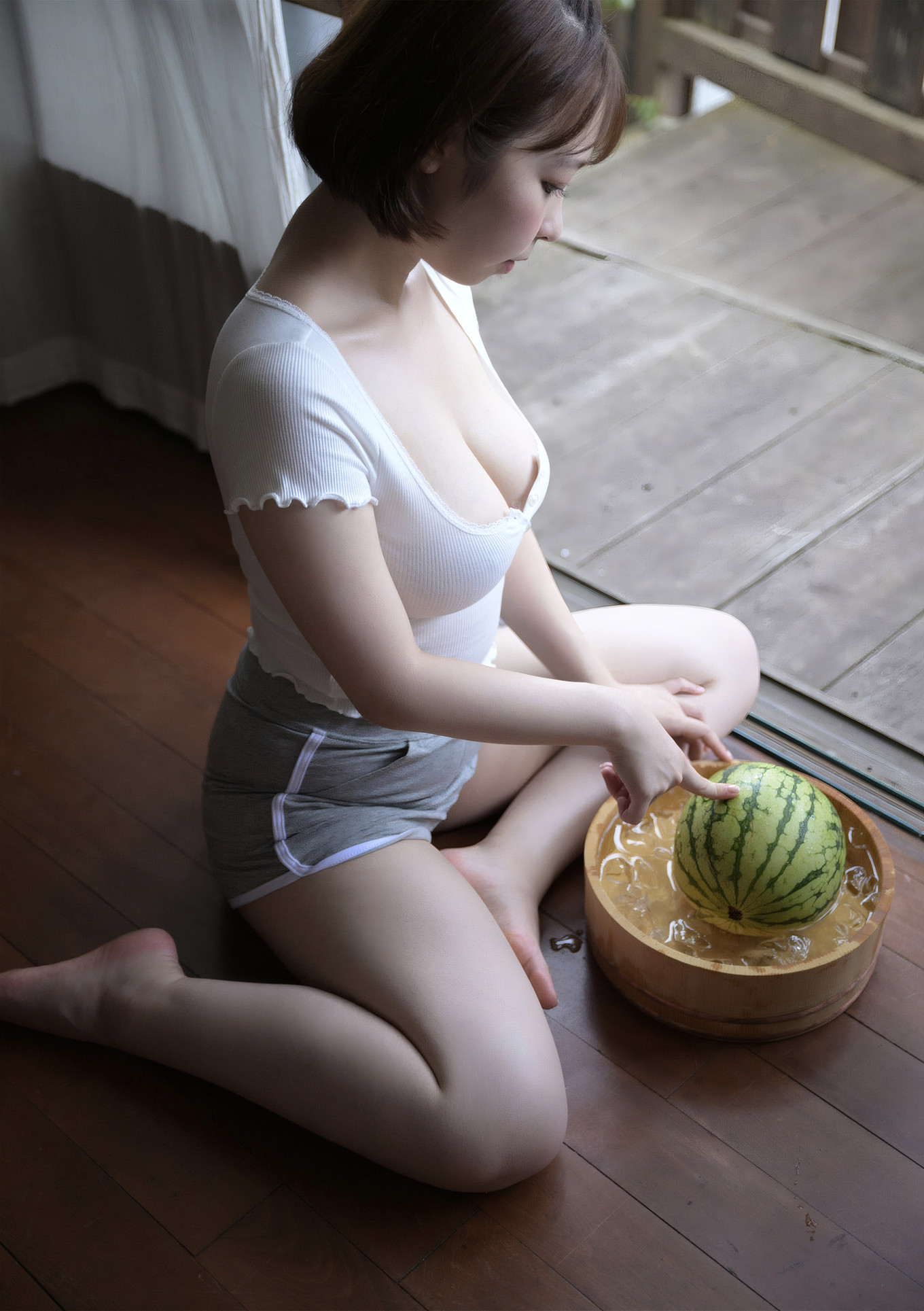 Riho Shishido 宍戸里帆, 週刊現代デジタル写真集 プレミアムヌードシリーズ 「パフィーニップル」 Set.01