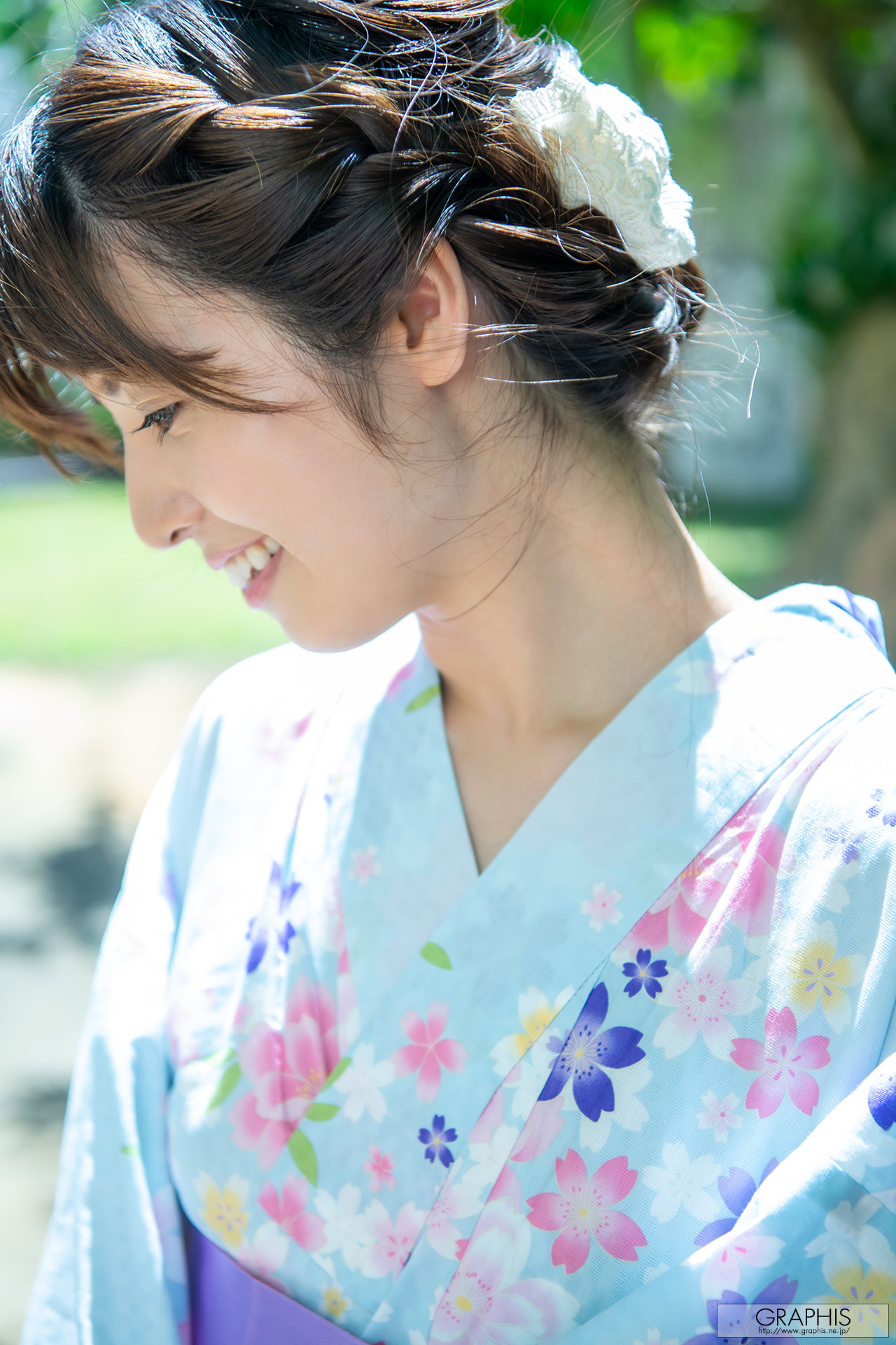 Nanase Asahina 朝比奈ななせ, Graphis Gals 『Happy Aura!』 Set.01