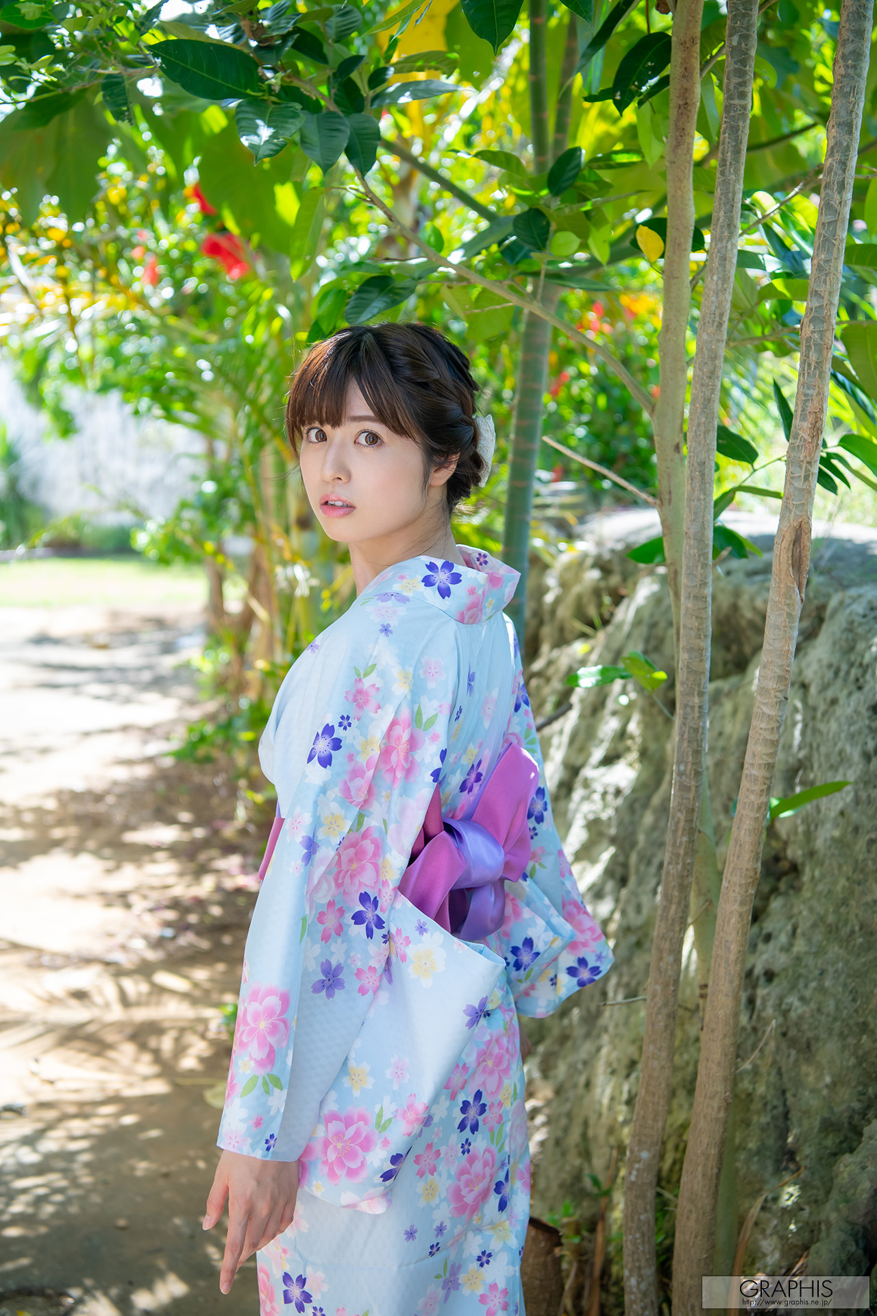 Nanase Asahina 朝比奈ななせ, Graphis Gals 『Happy Aura!』 Set.01