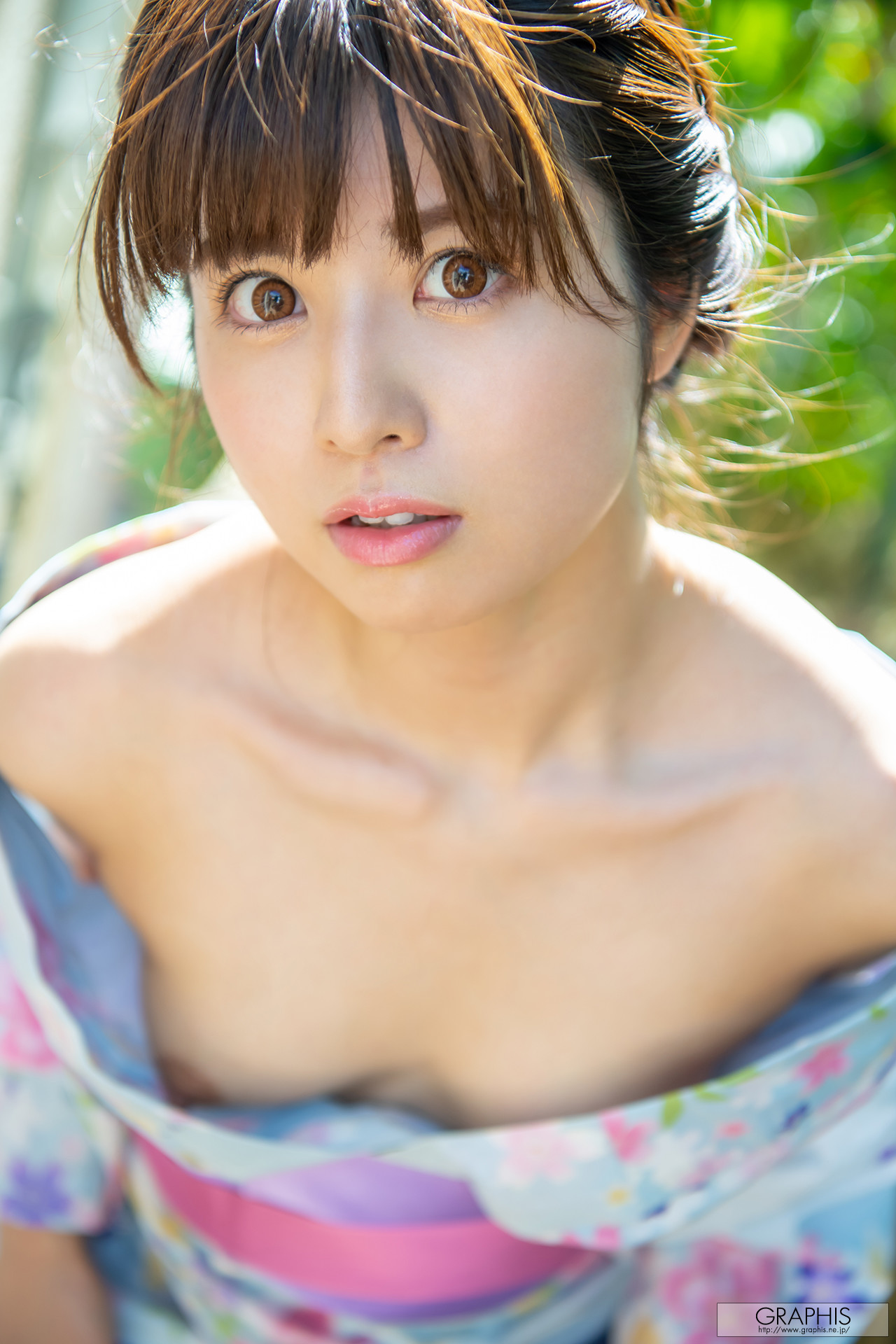 Nanase Asahina 朝比奈ななせ, Graphis Gals 『Happy Aura!』 Set.01