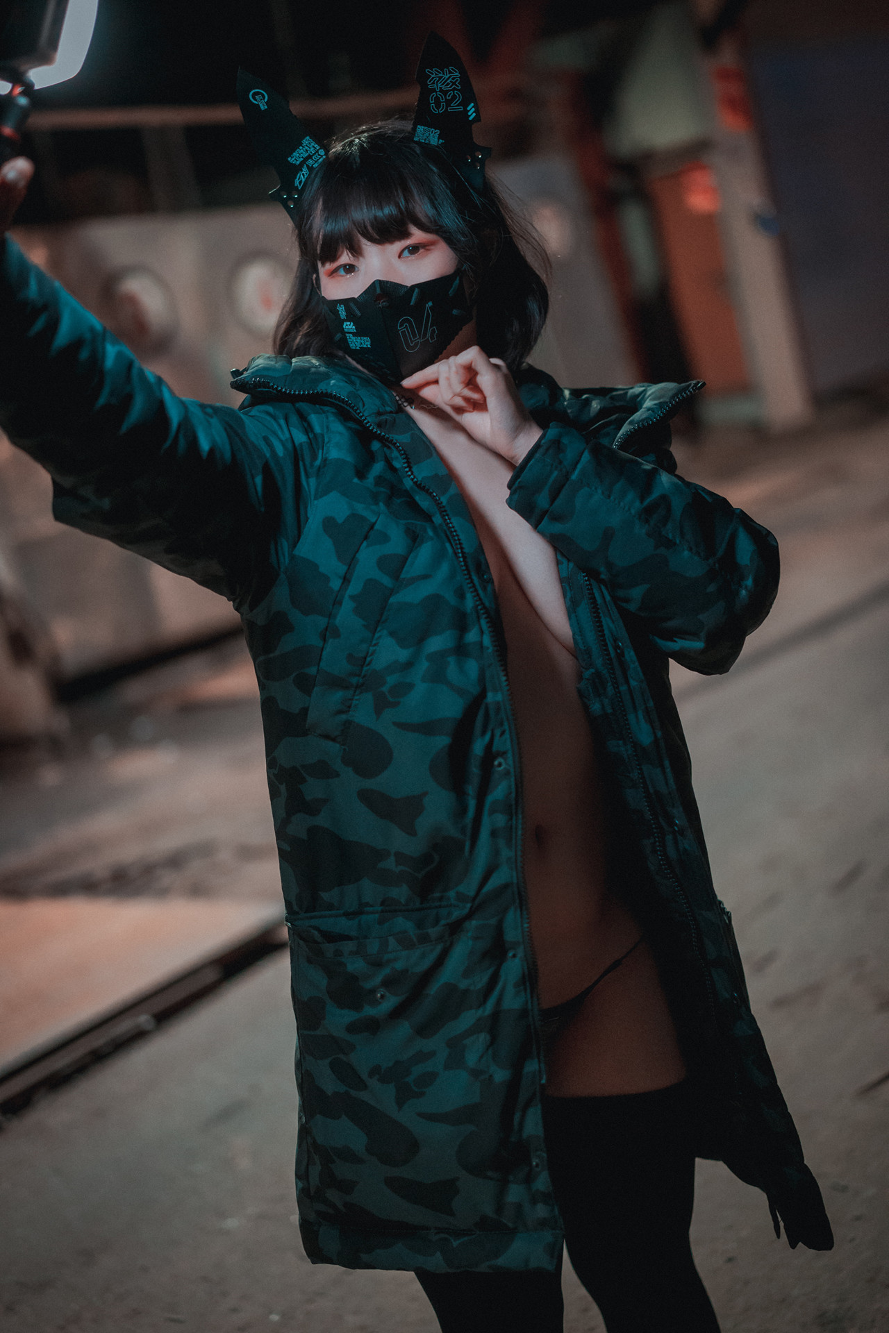 Mimmi 밈미, DJAWA ‘Rudy The Wolf of Midnight’ Set.04