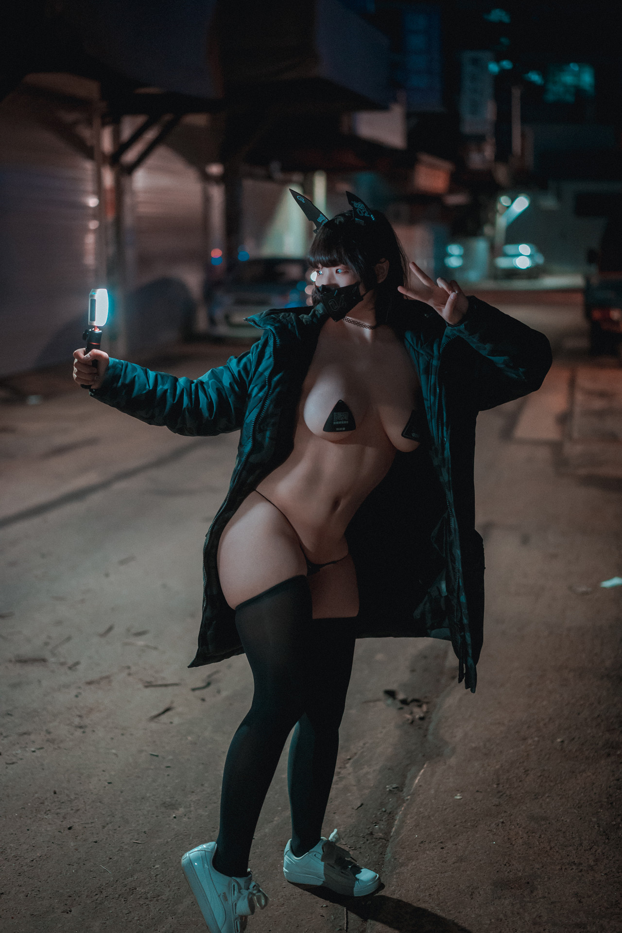 Mimmi 밈미, DJAWA ‘Rudy The Wolf of Midnight’ Set.04