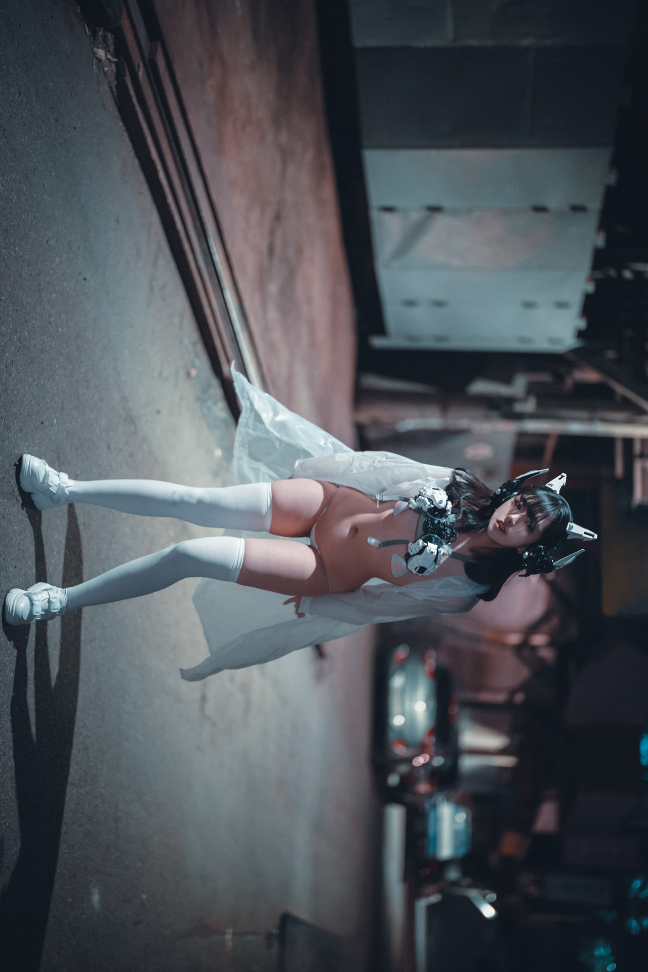Sonson 손손, DJAWA ‘Masked-girl in raincoat’ Set.02