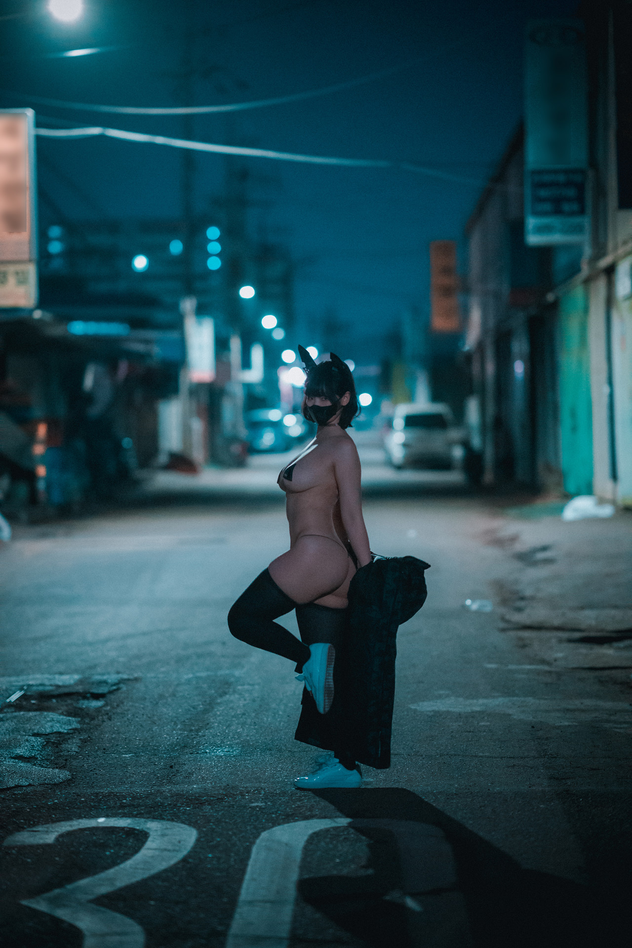 Mimmi 밈미, DJAWA ‘Rudy The Wolf of Midnight’ Set.02