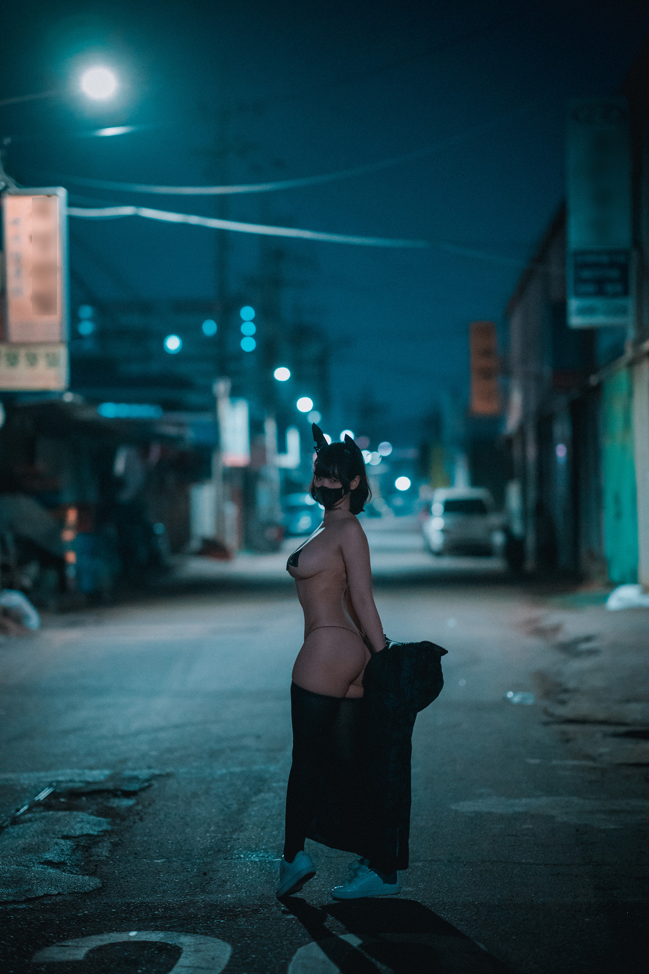 Mimmi 밈미, DJAWA ‘Rudy The Wolf of Midnight’ Set.02