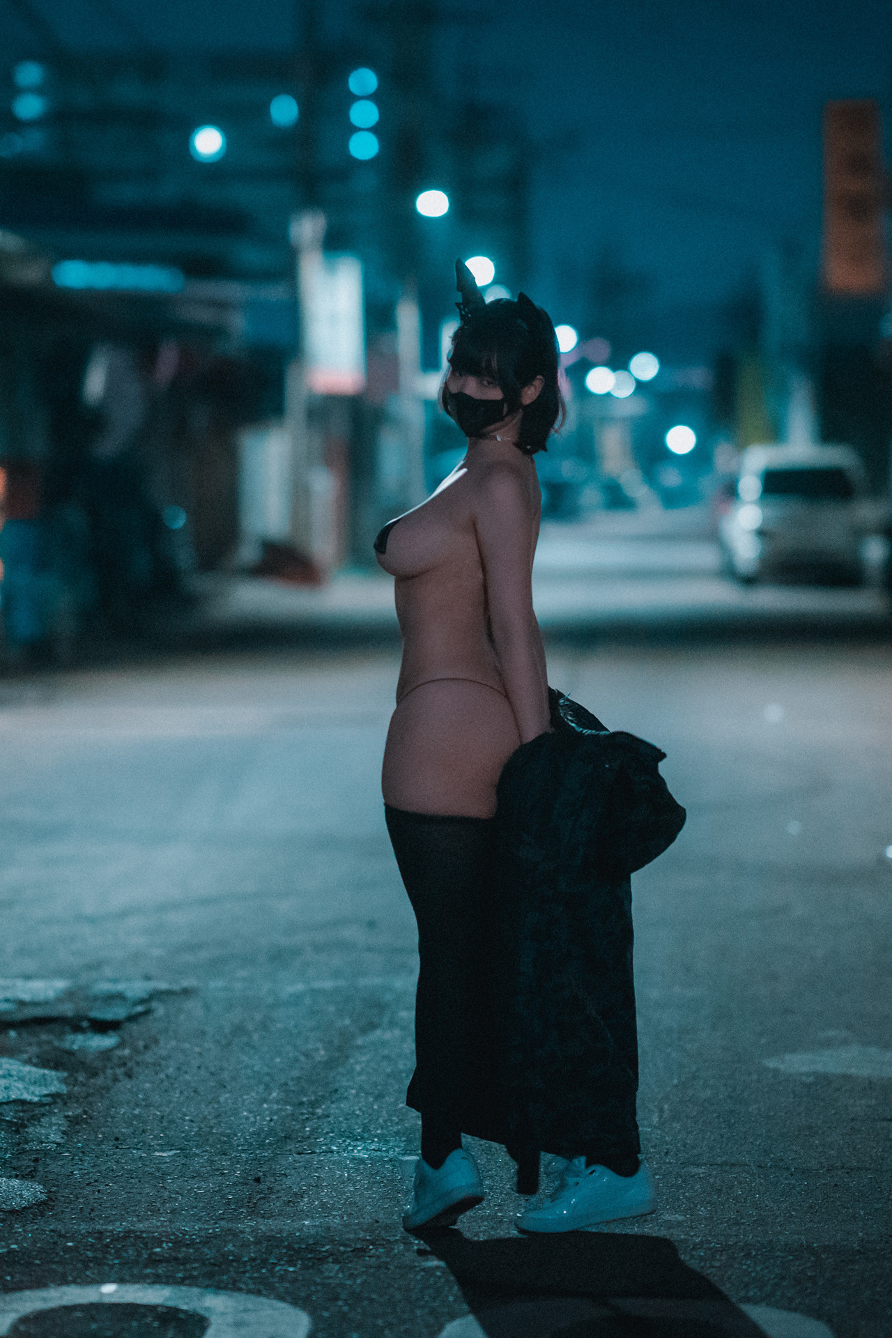 Mimmi 밈미, DJAWA ‘Rudy The Wolf of Midnight’ Set.02