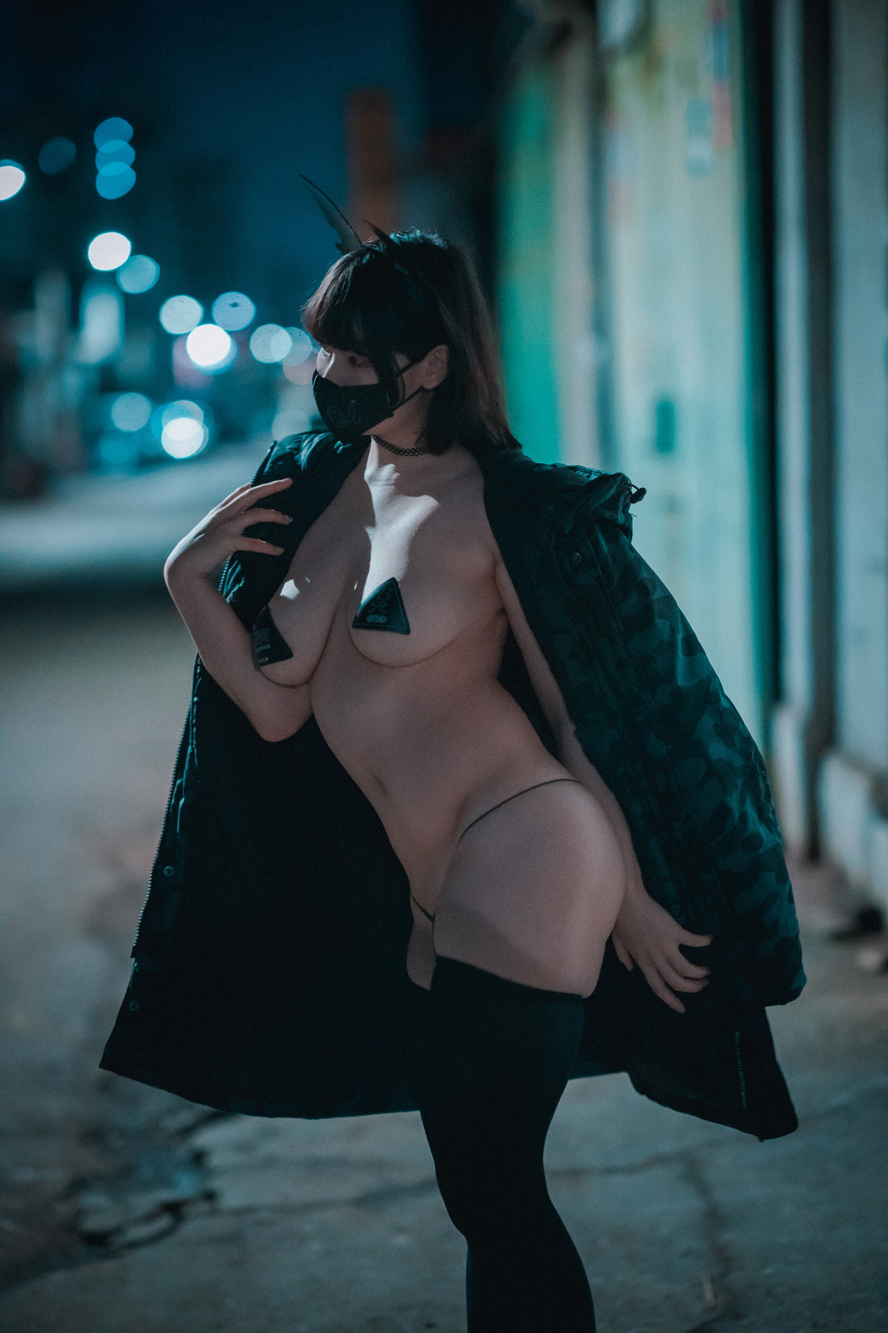 Mimmi 밈미, DJAWA ‘Rudy The Wolf of Midnight’ Set.02